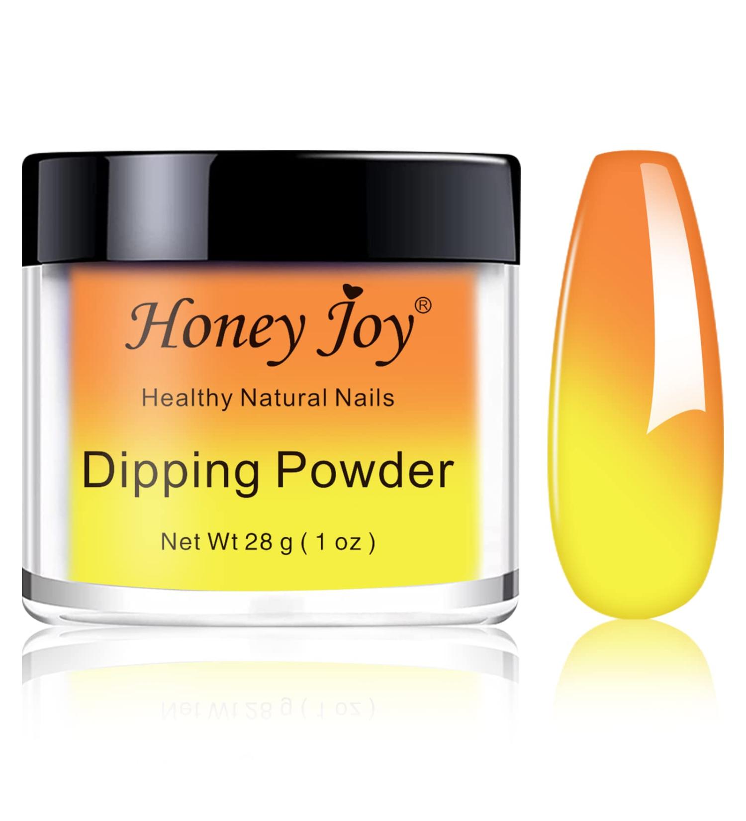 28g/Box Orange and Yellow Temperature Color Change Dip Powder Nails Dipping Nails Long-lasting Nails No UV Light Needed (No.6) Dip - W-No.6 - UKA - Buy Online on SooperMarket.com