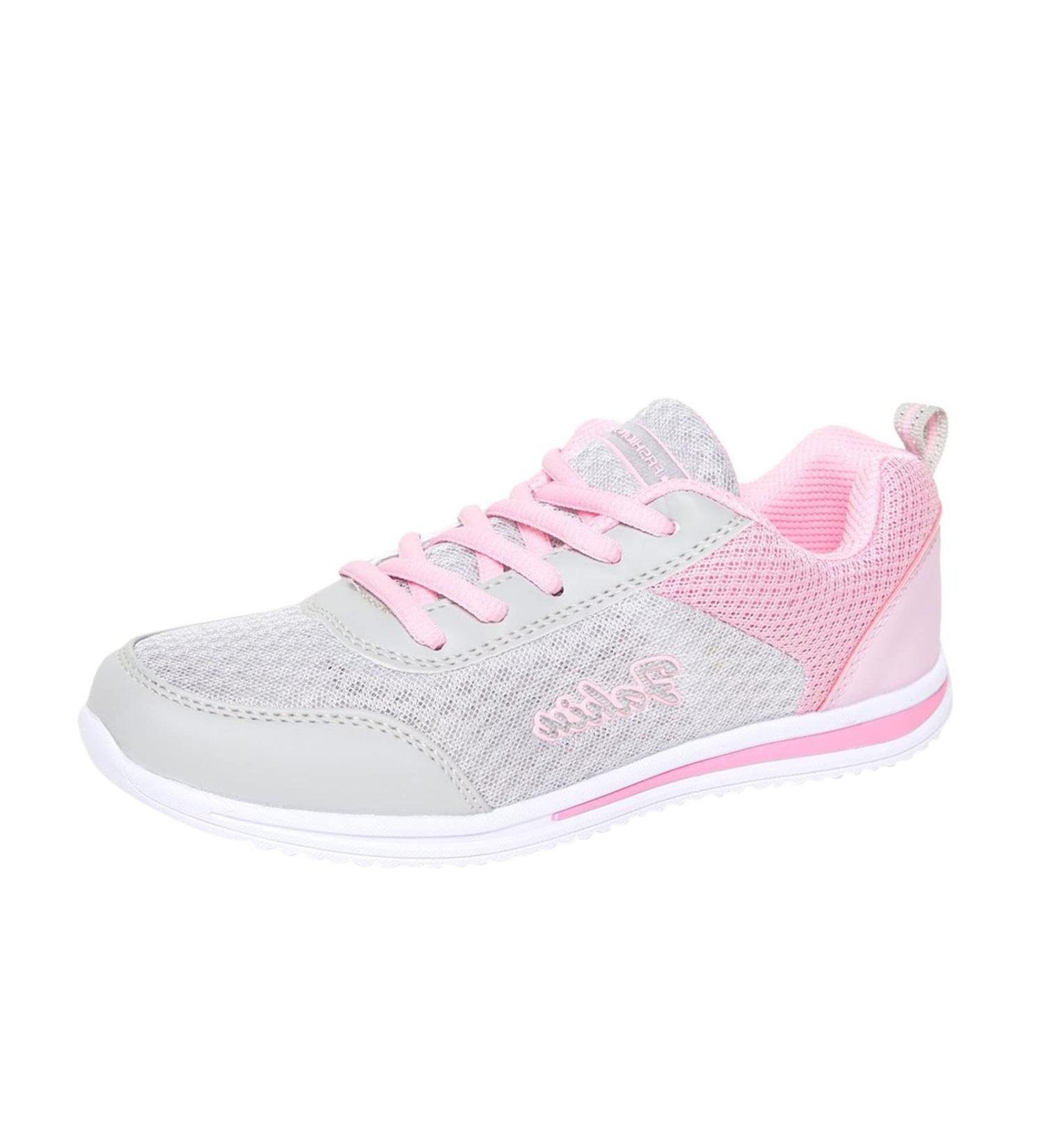 Buy Women's Lightweight Sporty Sneakers & Orthopedic Shoes - White Black Pink - International Shipping Available - Buy Online on SooperMarket.com