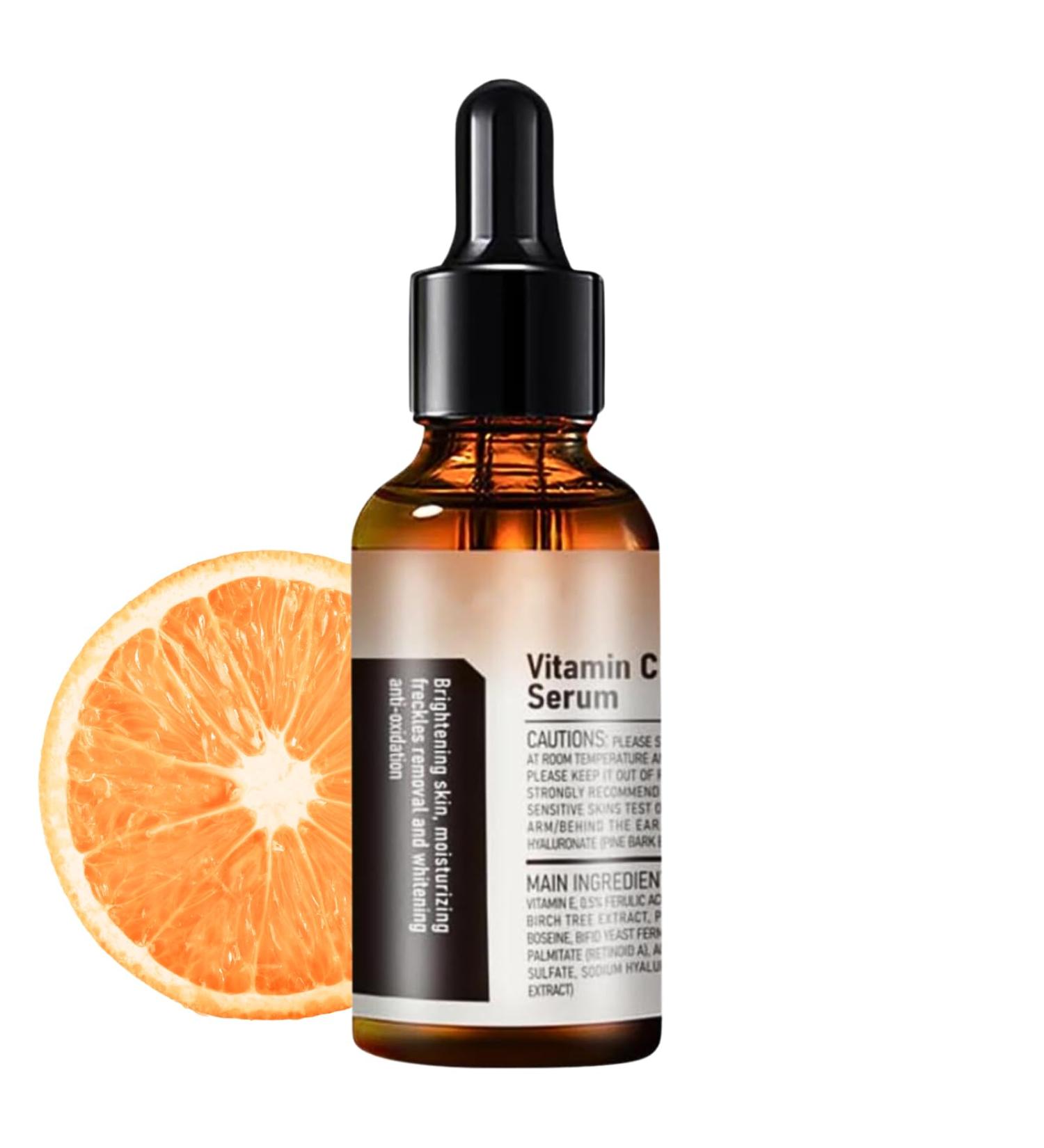 Vitamin C Facial Serum Vitamin C Serum for Face Brightening Serum Face Moisturiser Vitamin C Face Serum for Women Face Care for Reduce Dark Spot Hydrate & Plump Skin Anti Aging & Anti Wrinkle - Buy Online on SooperMarket.com