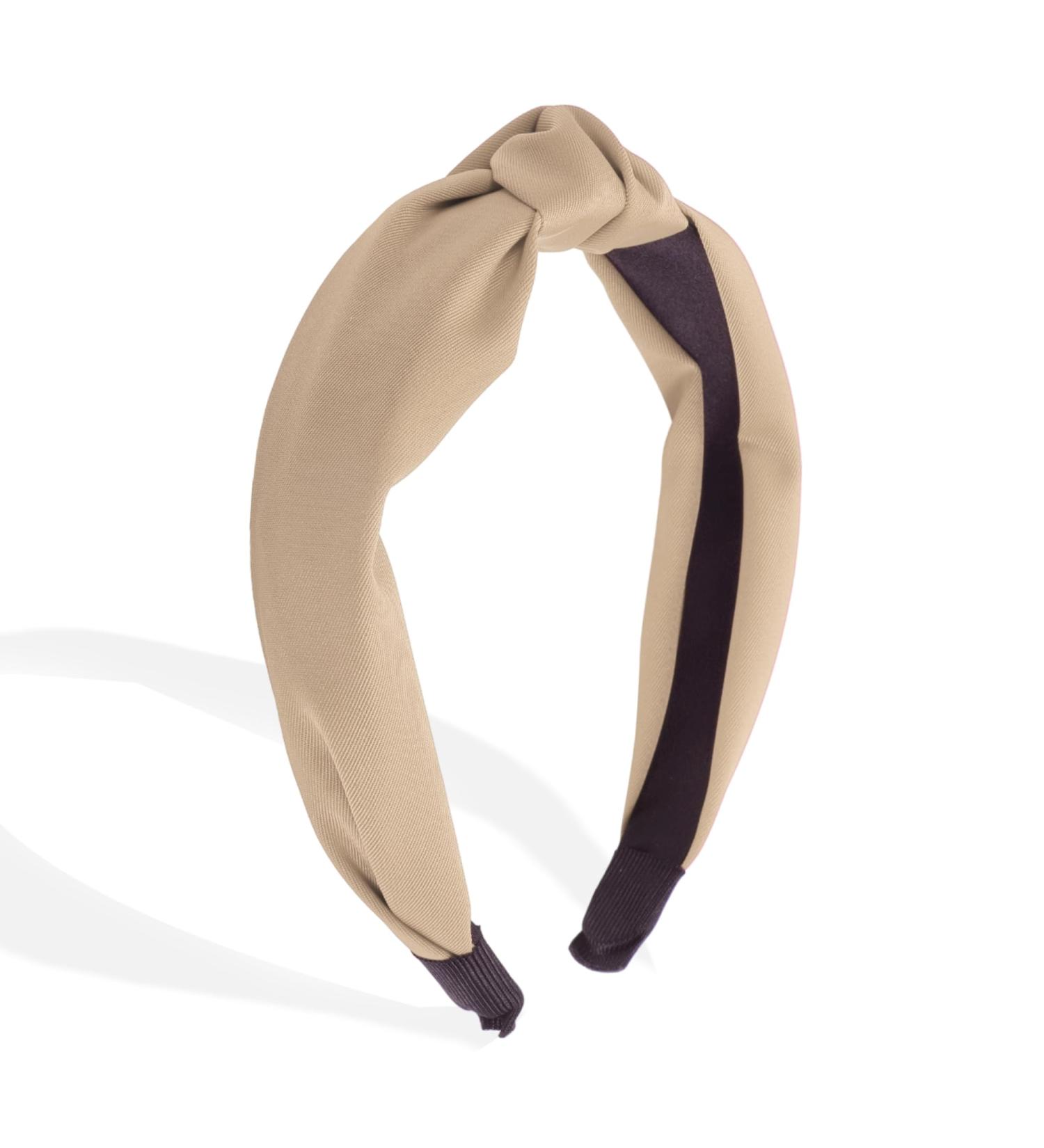 VOCOSTE Knotted Headband for Women Non-Slip Fashion Hair Accessories Khaki - Buy Online on SooperMarket.com