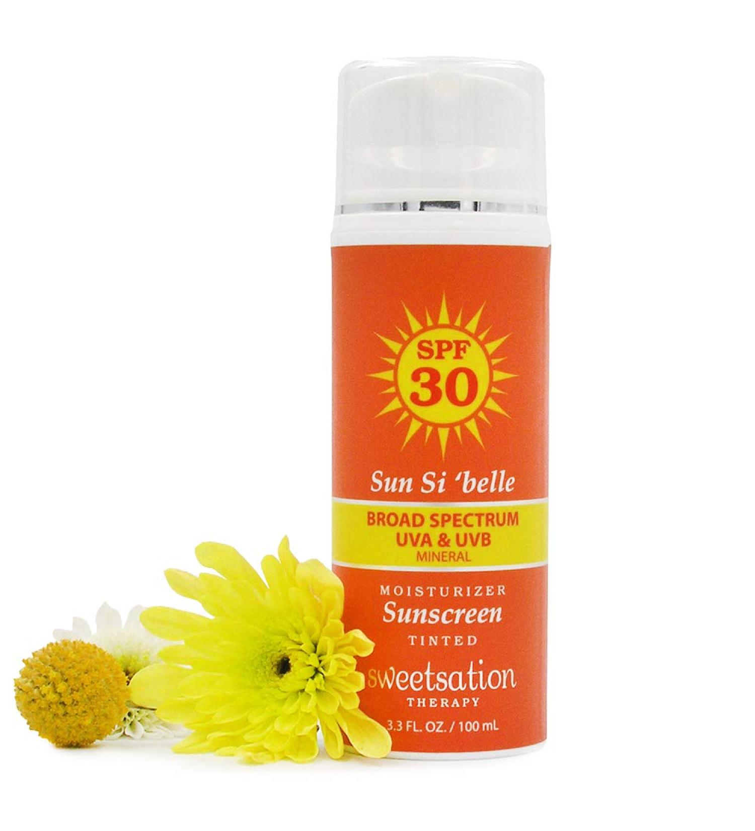 Sweetsation Therapy YUNASENCE SUN SI'BELLE Mineral Tinted Moisturizer SPF30 with Hyaluronic Acid, Vitamin C, and CoQ10 - Buy Online on SooperMarket.com