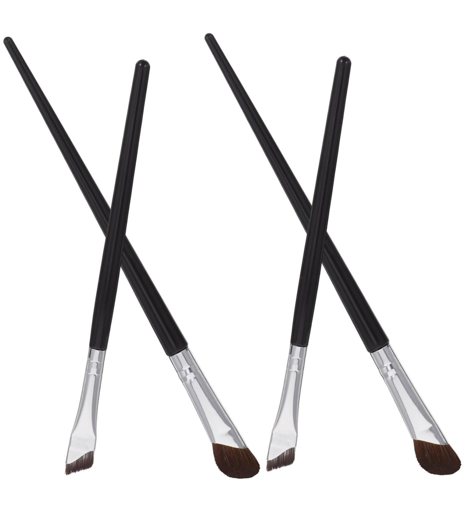 Baluue 4 Pcs Eyeliner Brush Concealer Brush under Eye Brow Brushes for Eyebrows Eye Makeup Wood - Buy Online on SooperMarket.com