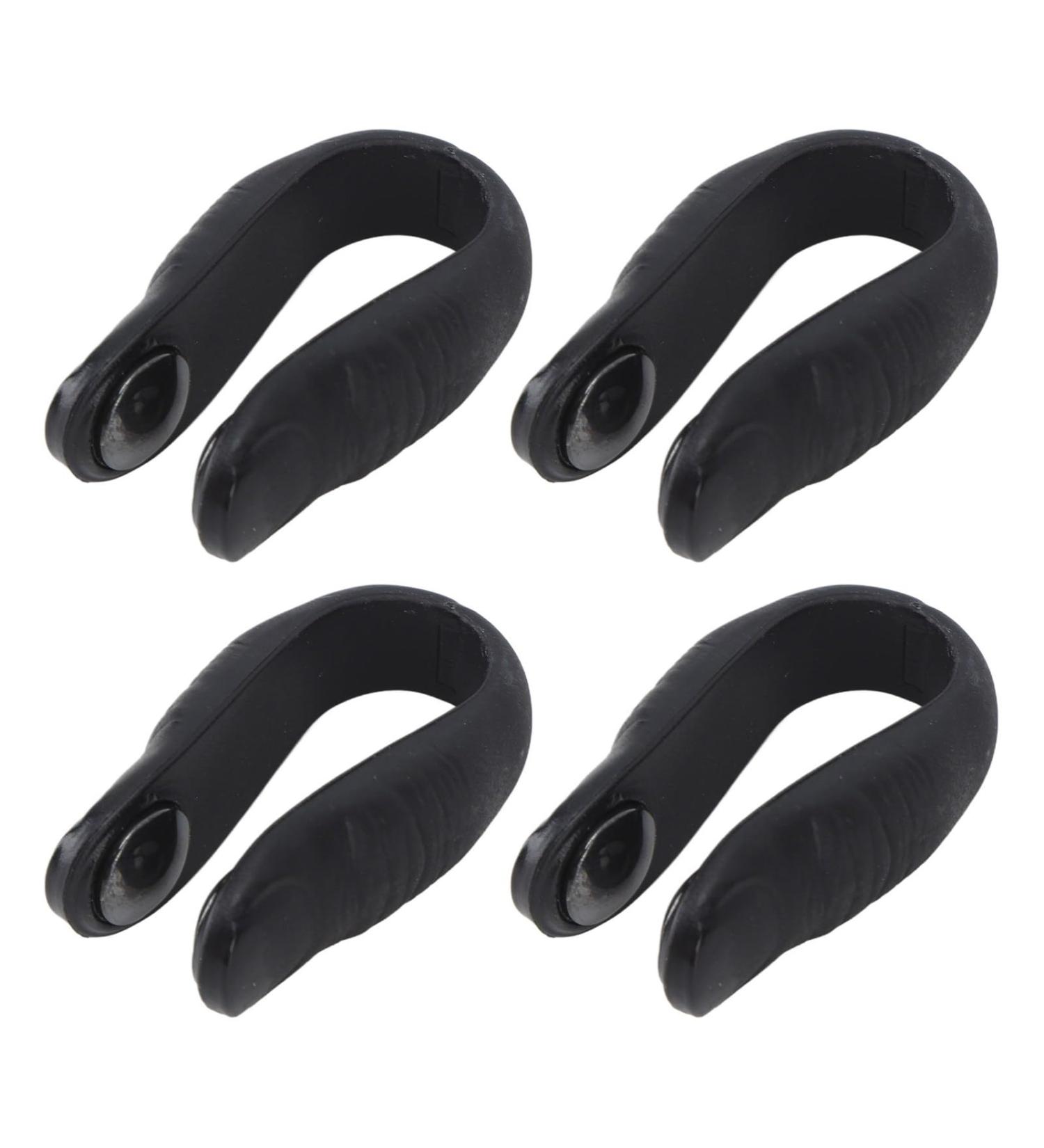 Acupressure Hand Clip - Tension Relief Magnet for Migraine - 4 Pack (Black) - Effective Pain Management - Buy Online on SooperMarket.com