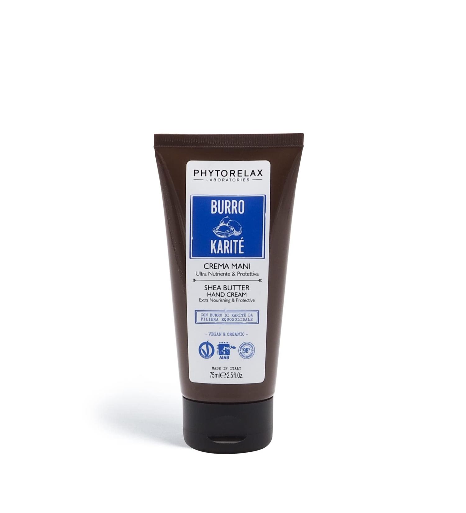 Phytorelax Hand Cream with Shea Butter | Moisturizing 75 ml for Soft Skin | International Shipping Available - Buy Online on SooperMarket.com