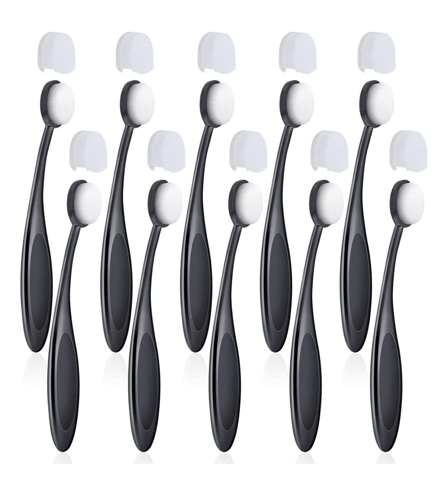 UNIMEIX 10 Pack Black Blending Brushes for Card Making and Crafts - Art Blender Brush Set with Cover - Buy Online on SooperMarket.com