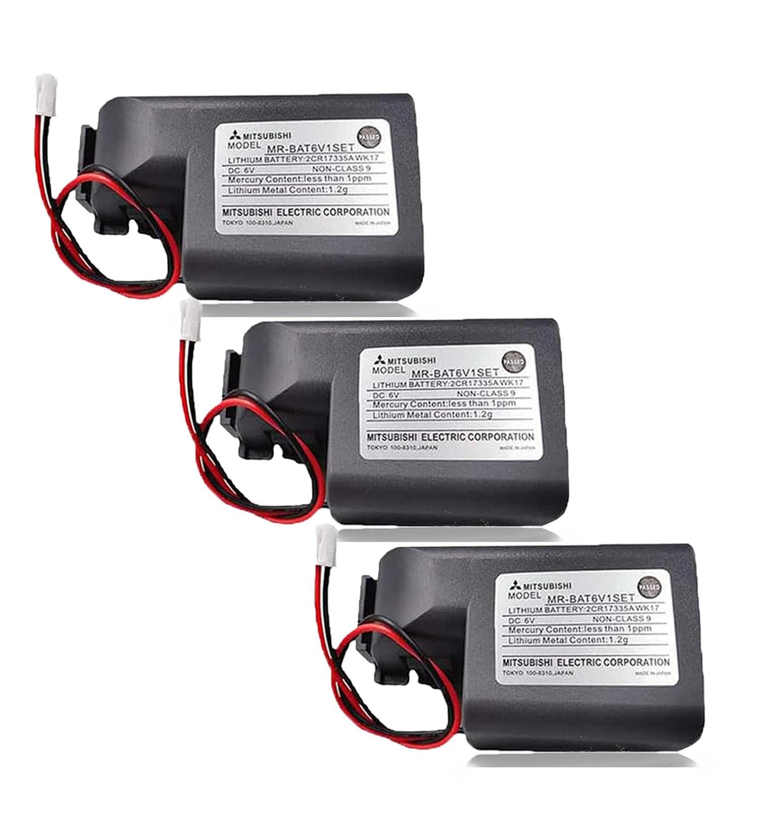 Buy 3 Pack 6V MR-BAT6V1SET 2CR17335A WK17 Battery - 1800mAh for M80 Driver J4 Servo System International Shipping Available - Buy Online on SooperMarket.com