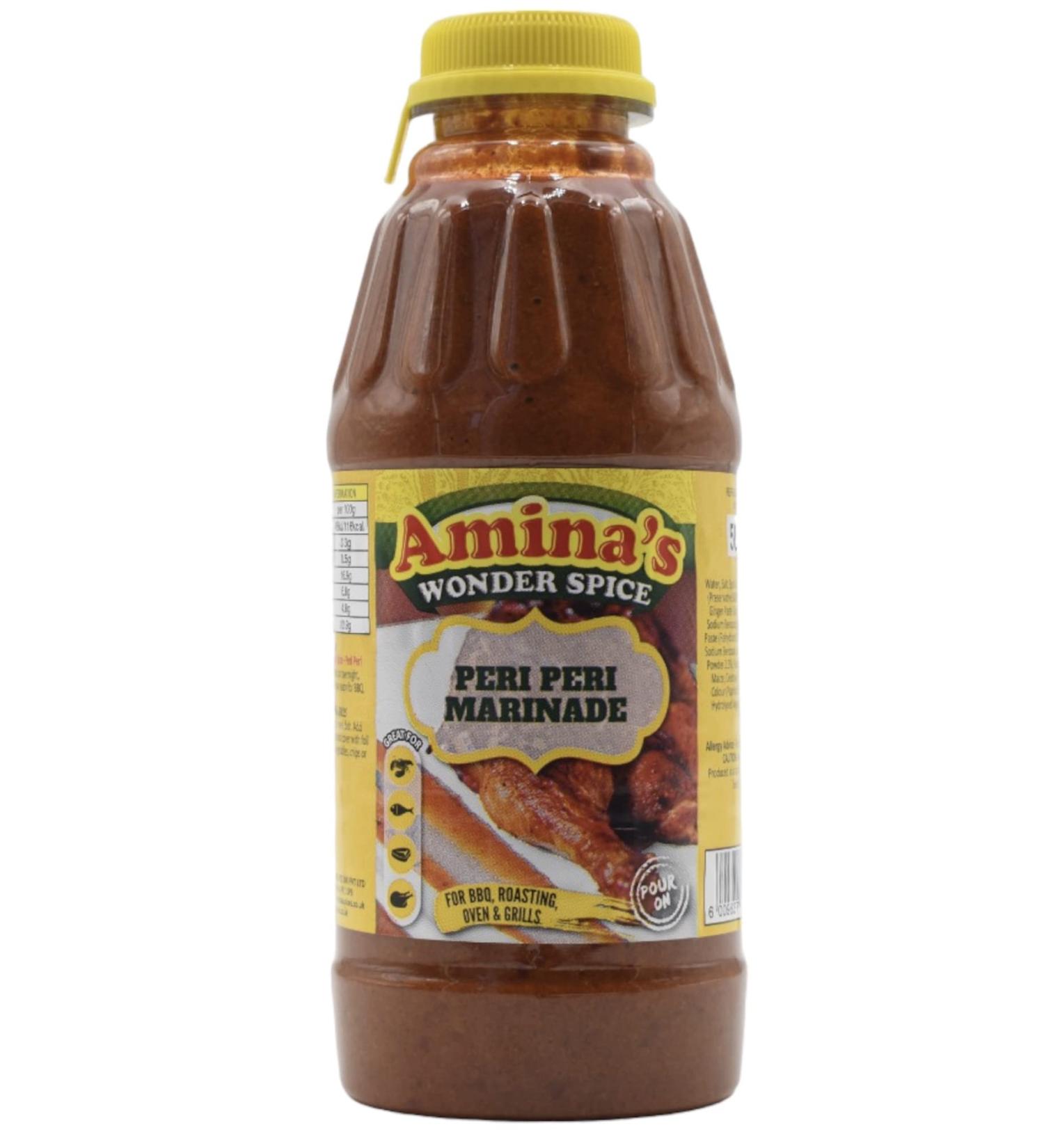 Amina's Wonder Spice Peri Peri Marinade - Buy Online on SooperMarket.com