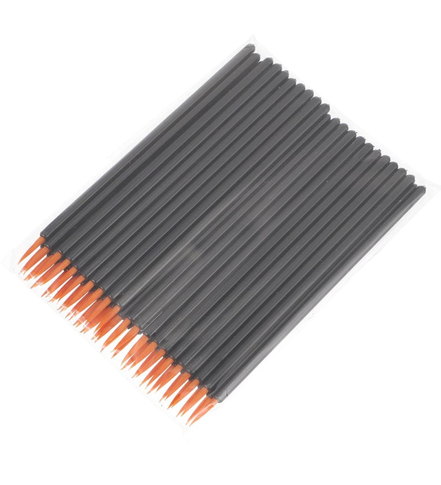 Shop Minkissy 100pcs Disposable Eyeliner Brush Set | Makeup Tools for Eyeliner Foundation & Lipstick | Bulk Fiber Brushes - Perfect for Women - Buy Online on SooperMarket.com