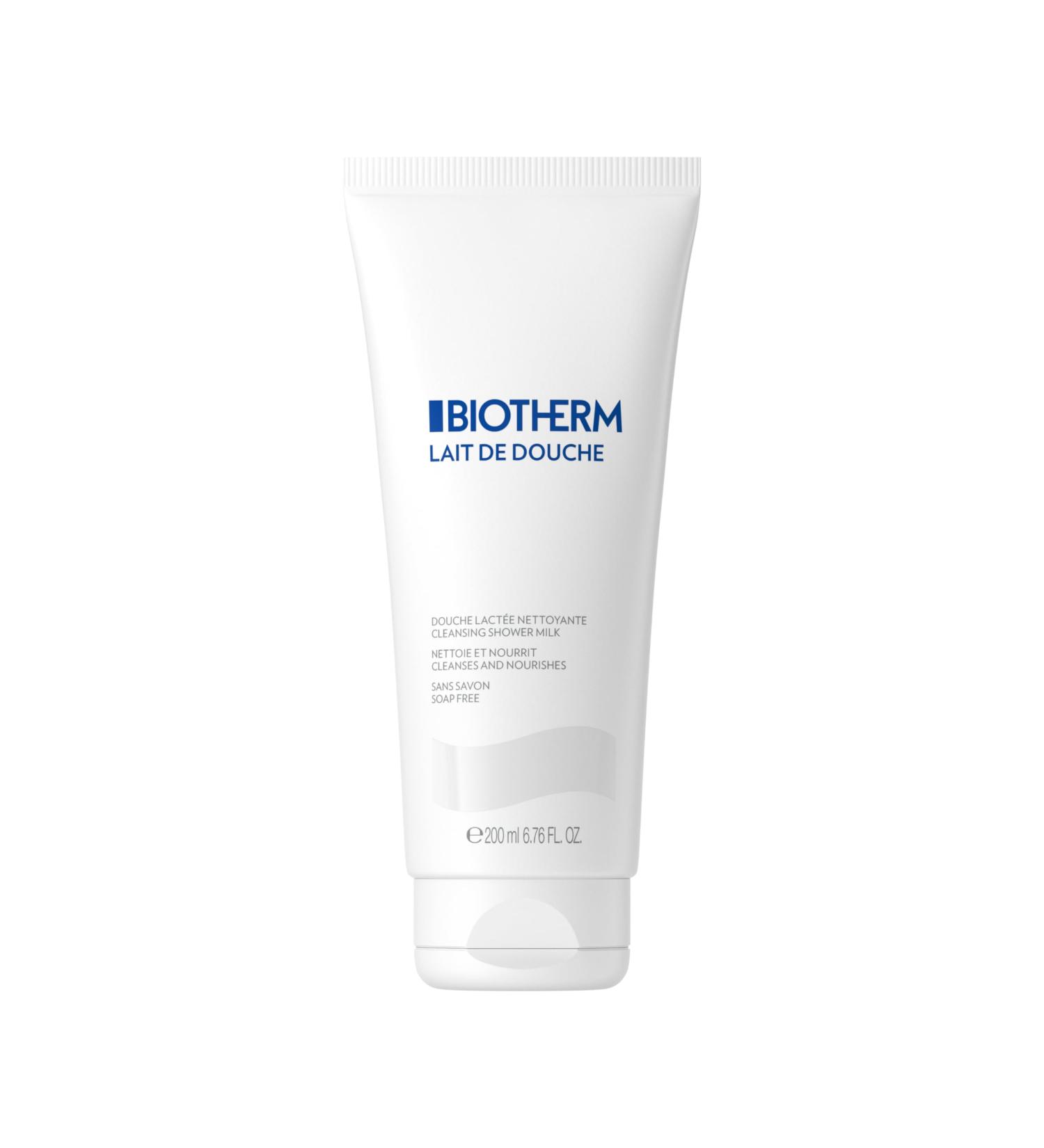Biotherm Lait De Douche Cleansing Shower Milk for Unisex 6.76 Ounce