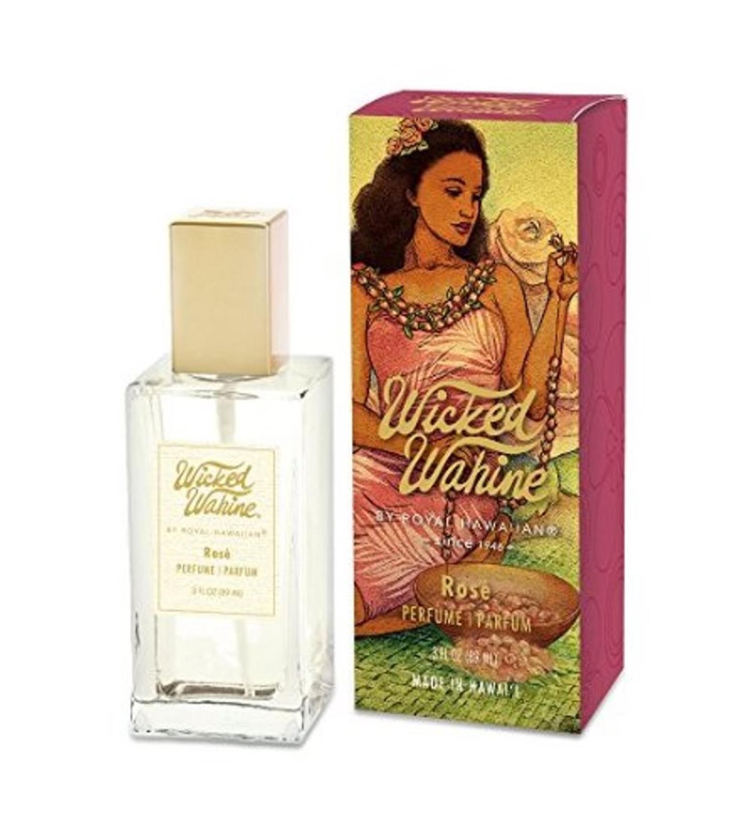 Tikimaster Wicked Wahine Rose Perfume 3 oz. Floral Fresh Rose 1 Count (Pack of 1)