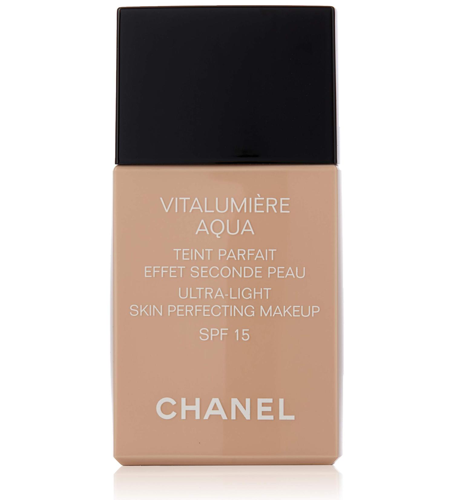 Chanel Vitalumiere Aqua Ultra-Light Skin Perfecting Makeup SPF 15-30ml - Shade 22 Beige Rose - Buy Online on SooperMarket.com
