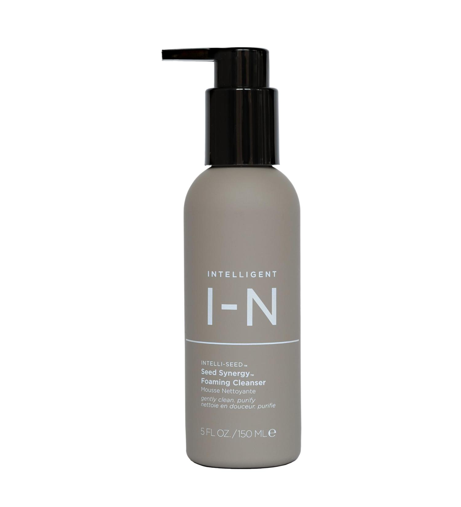 Intelligent Nutrients Seed Synergy Foaming Cleanser - Deep Cleaning & Hydrating Face Wash for All Skin Types | Vegan | 5 Oz - Buy Online on SooperMarket.com