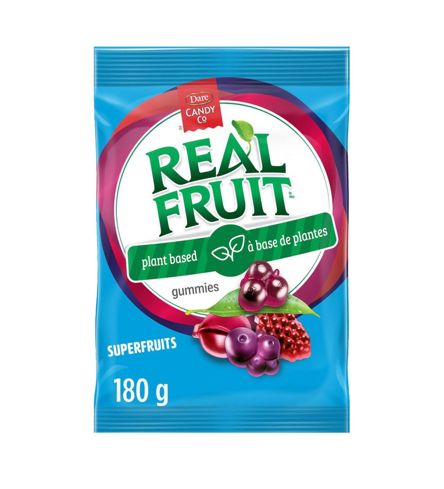 Realfruit Dare Gummies Superfruits 180 gram (Pack of 9) - Buy Online on SooperMarket.com