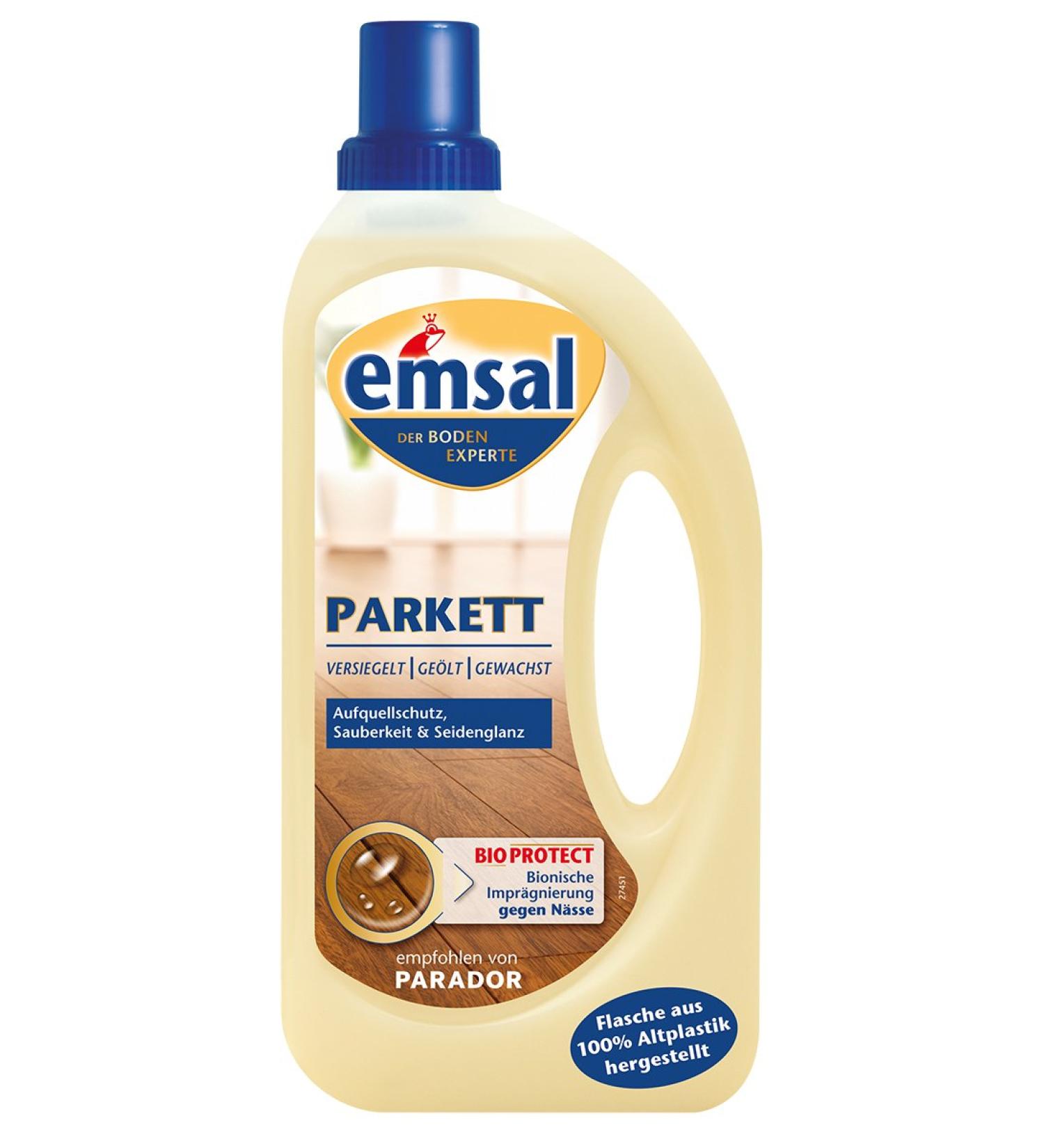 Emsal Parquet Floor Care 1L - Optimal Cleaning Solution for Wood & Parquet Floors | International Shipping - Buy Online on SooperMarket.com