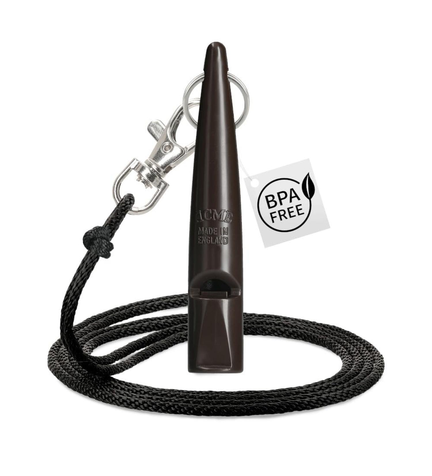 ACME Dog Whistle No. 211.5 - Original UK Quality Loud & Far-Reaching | FREE Whistle Band | Chocolate Brown - Buy Online on SooperMarket.com