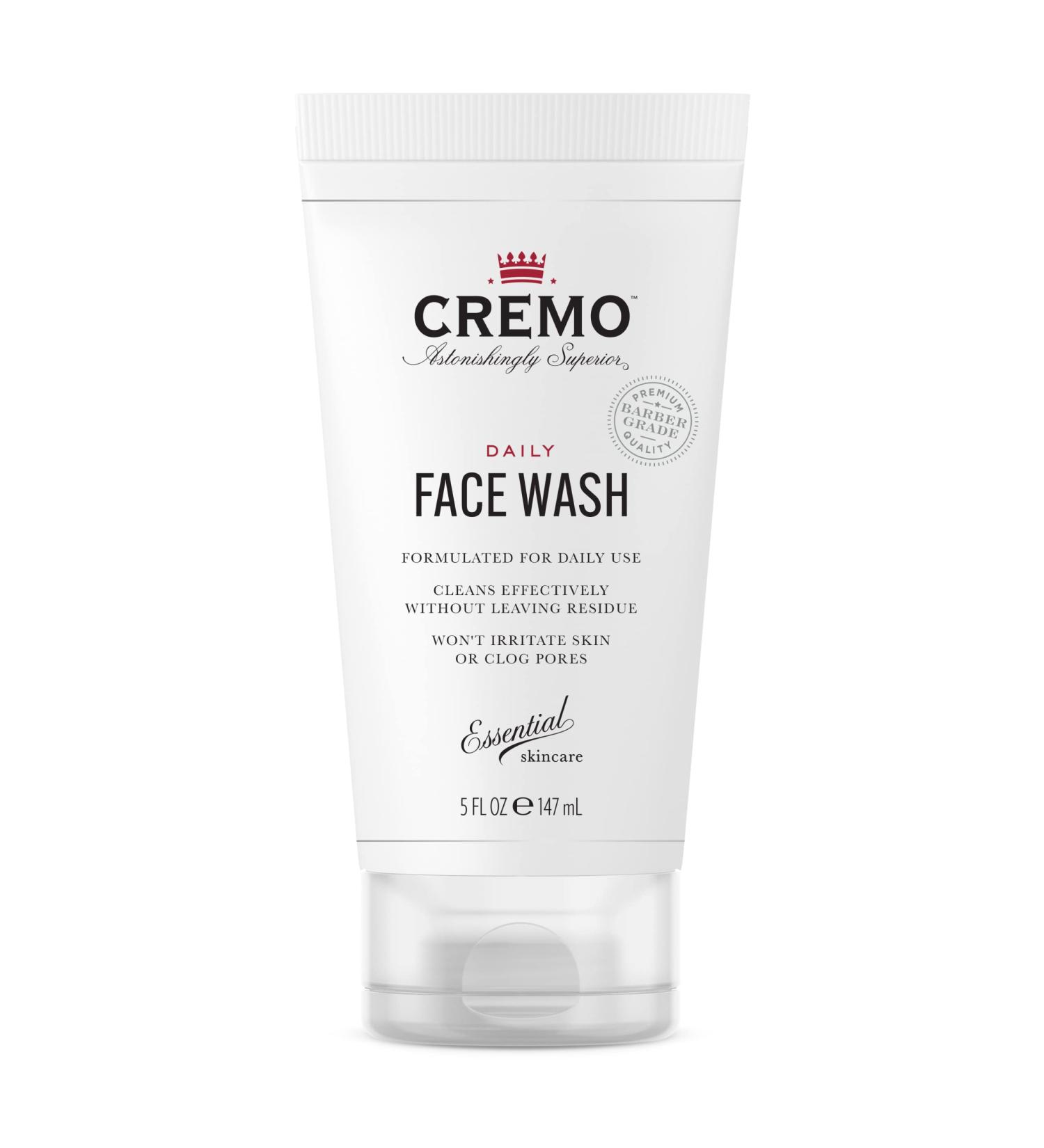 Cremo Daily Face Wash 5 fl oz | Gentle Cleanser for Refreshing Skin - Buy Online on SooperMarket.com