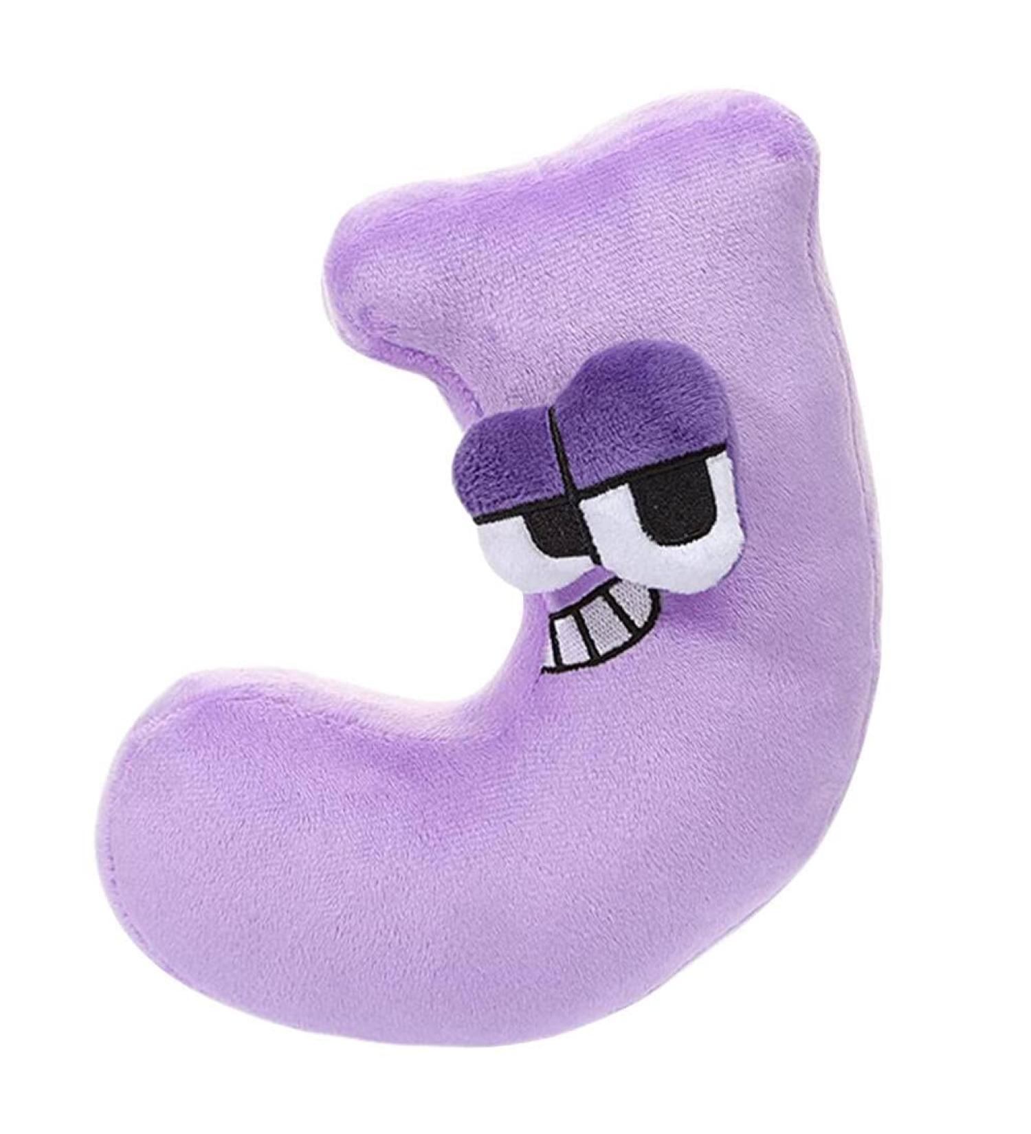 Alphabet Lore Plush Animal Toy | Cute Funny Educational Stuffed Doll for Kids and Adults | Perfect Gift for Christmas and Birthdays | Boys Girls Stocking Stuffer (J) - Buy Online on SooperMarket.com