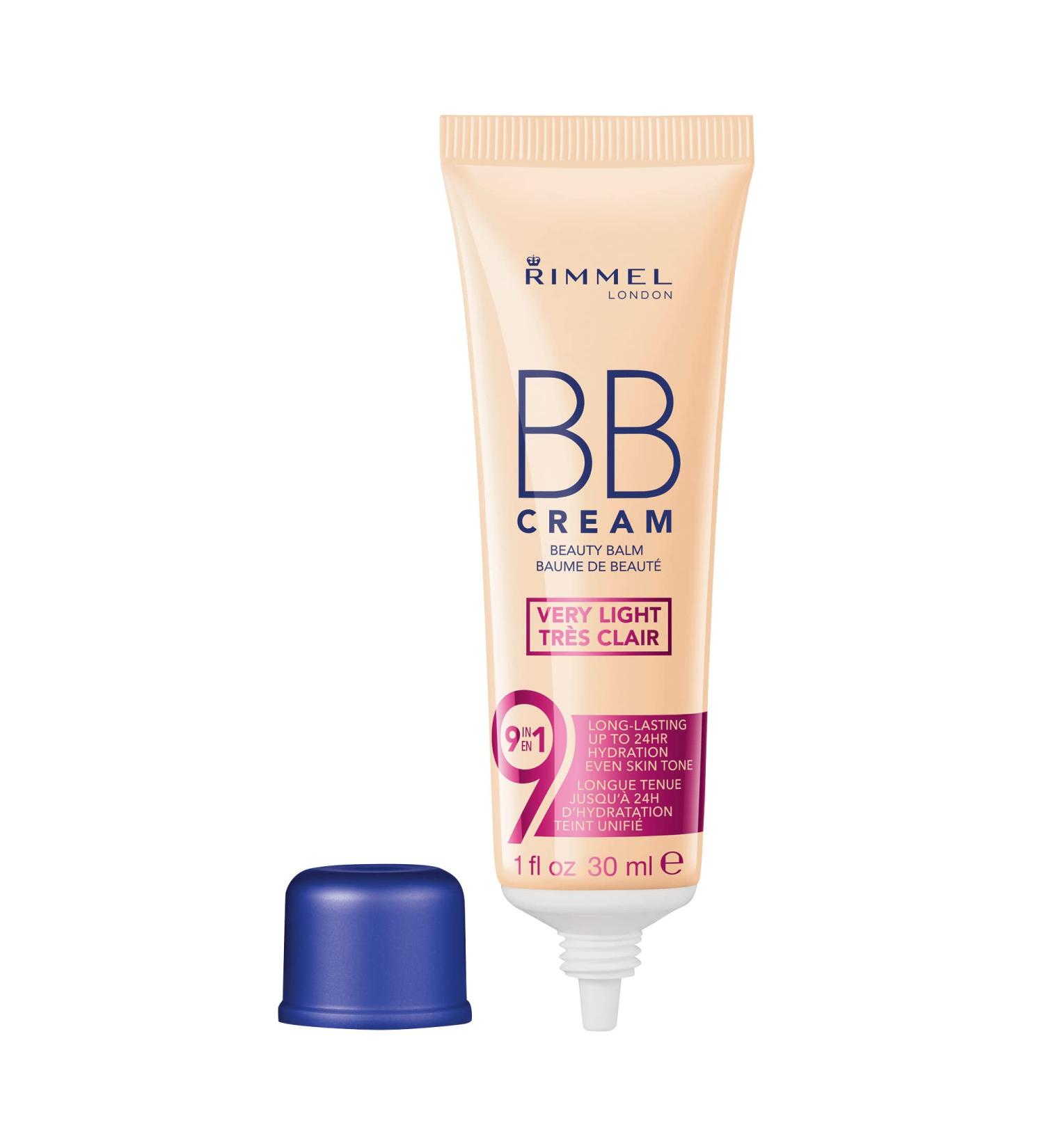 Rimmel London - BB Cream Original BB Cream 9-in-1 Very Light - 000 - Buy Online on SooperMarket.com