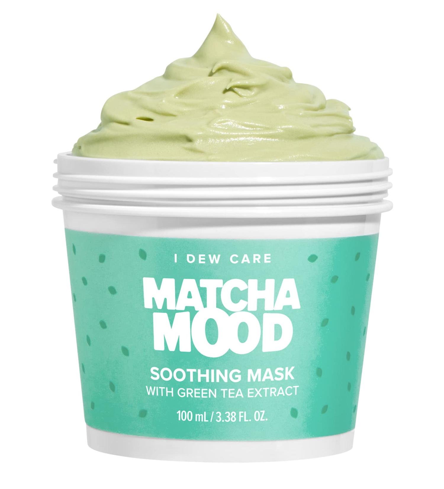 I DEW CARE Matcha Mood Wash-Off Mask | Korean Green Tea Skincare for Dry Skin 3.52 Oz - Buy Online on SooperMarket.com