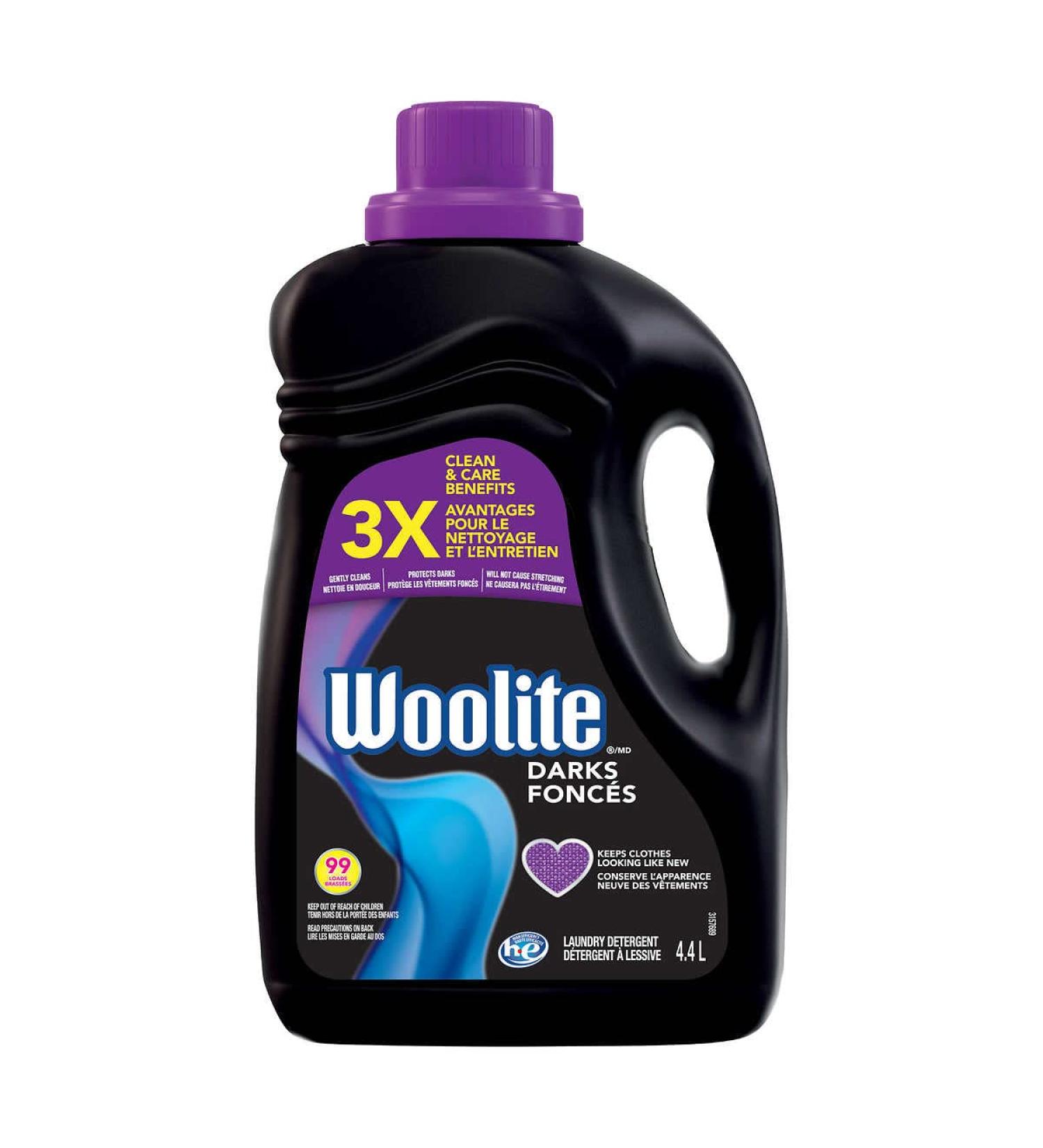 Woolite Darks Liquid Laundry Detergent - HE Compatible Midnight Breeze Scent 148 Fl Oz - 99 Loads | Shop Internationally - Buy Online on SooperMarket.com