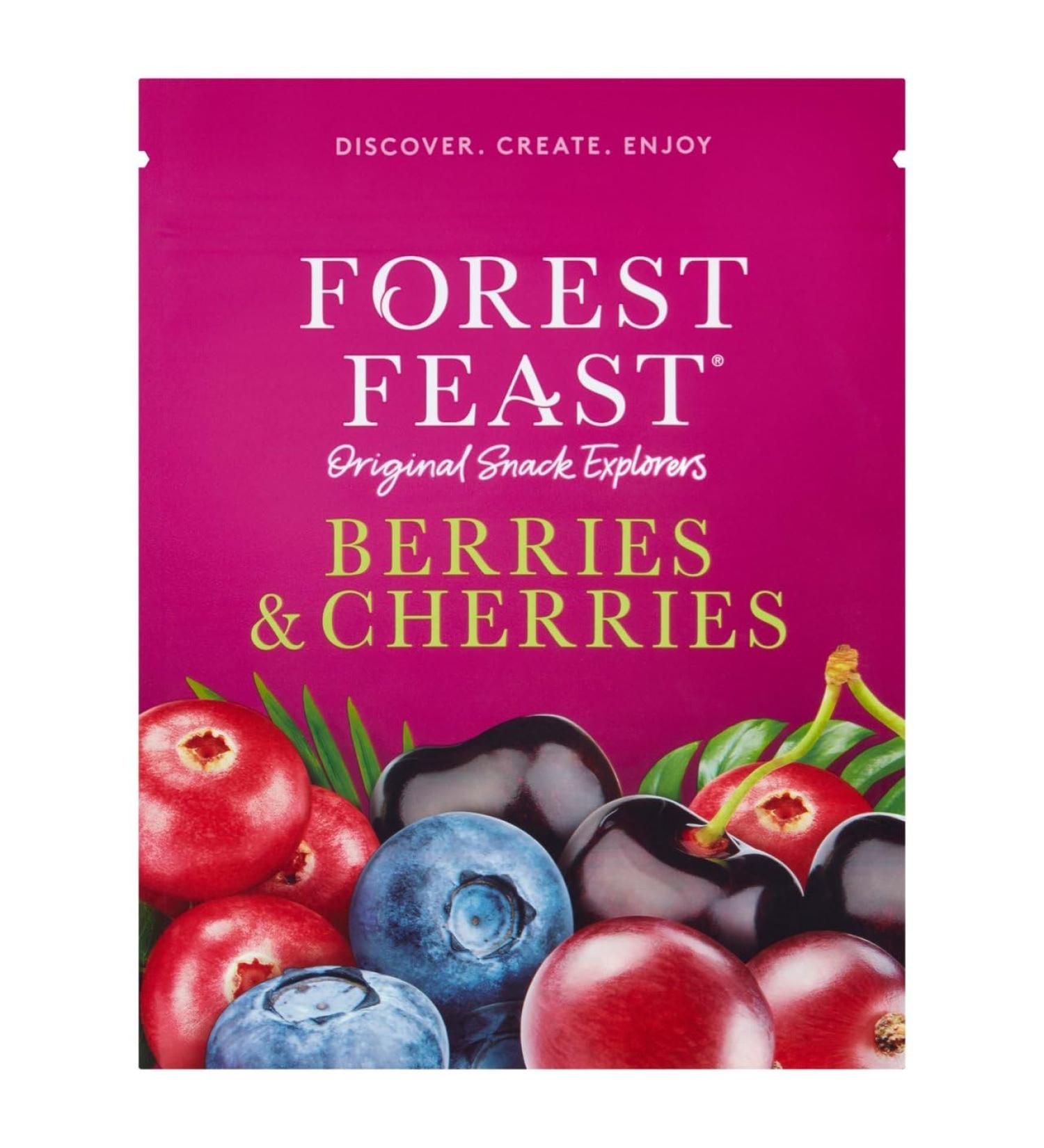 FOREST FEAST Berries and Cherries 170g | Dried Fruit Original Snack in Premier Life Store packaging