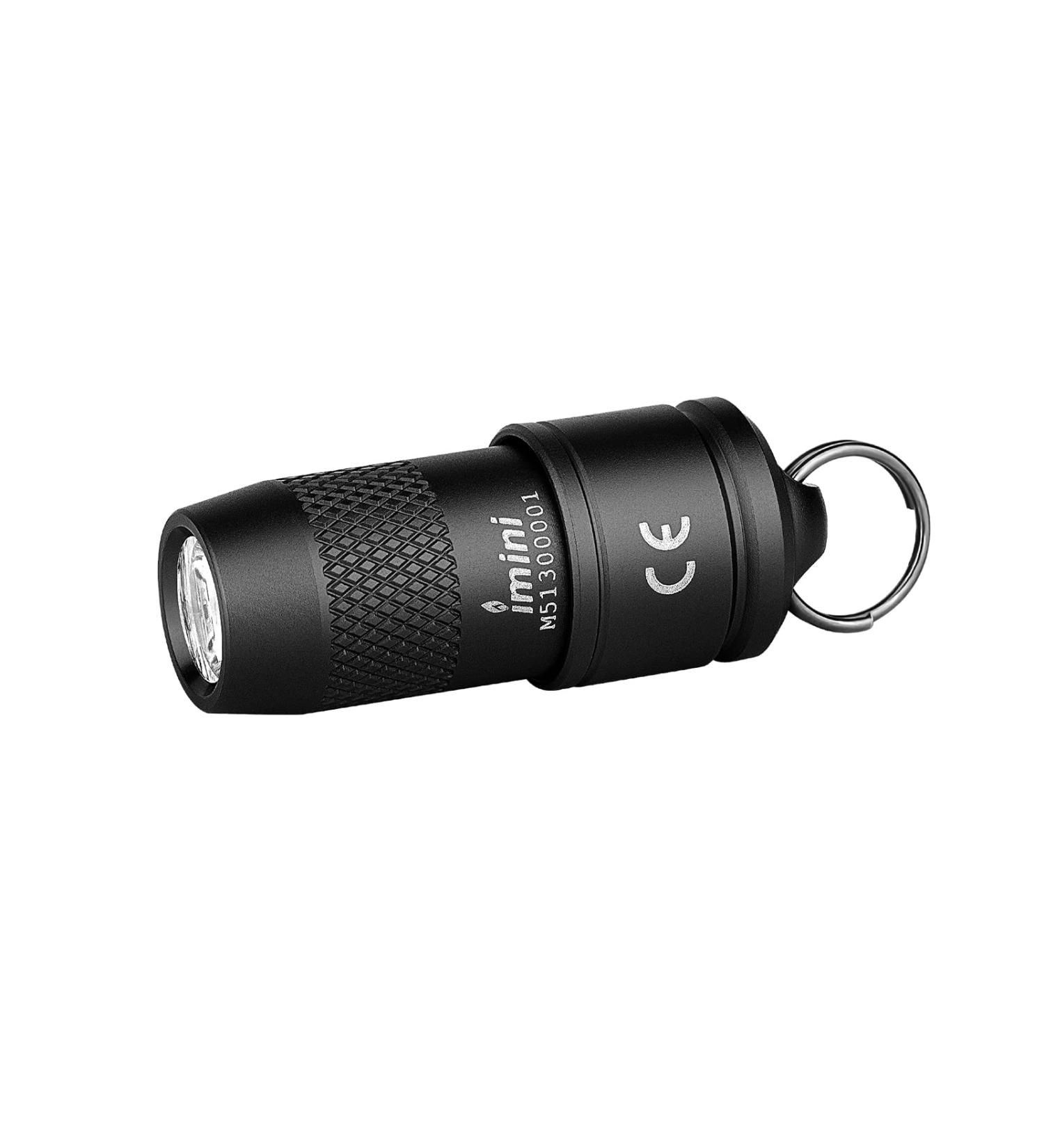 OLIGHT IMINI 10 Lumens Tiny Keychain Flashlight | Portable Quick-Release Small Flashlight | Magnetic Base | Powered by 3 LR41 Button Cells | EDC & Emergency | Black - Buy Online on SooperMarket.com