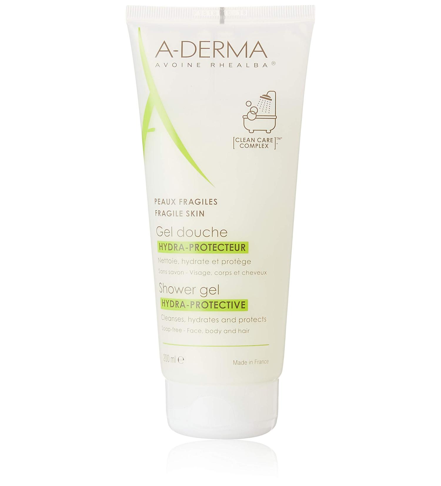 Aderma Shower Gel Hydra-Protective 200ml | Hydrating & Soothing Body Wash - Buy Internationally - Buy Online on SooperMarket.com