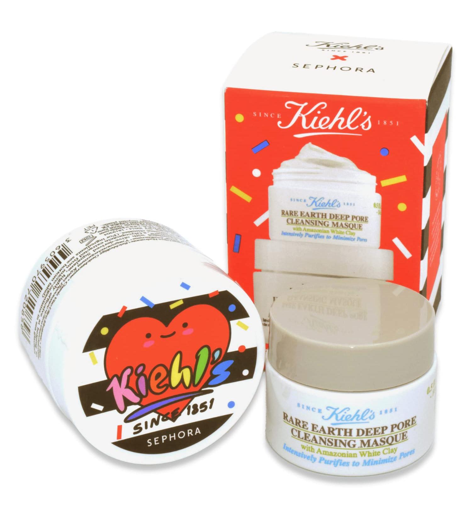 Kiehl's Rare Earth Deep Pore Masque & Ultra Facial Cream Duo - Buy Online on SooperMarket.com