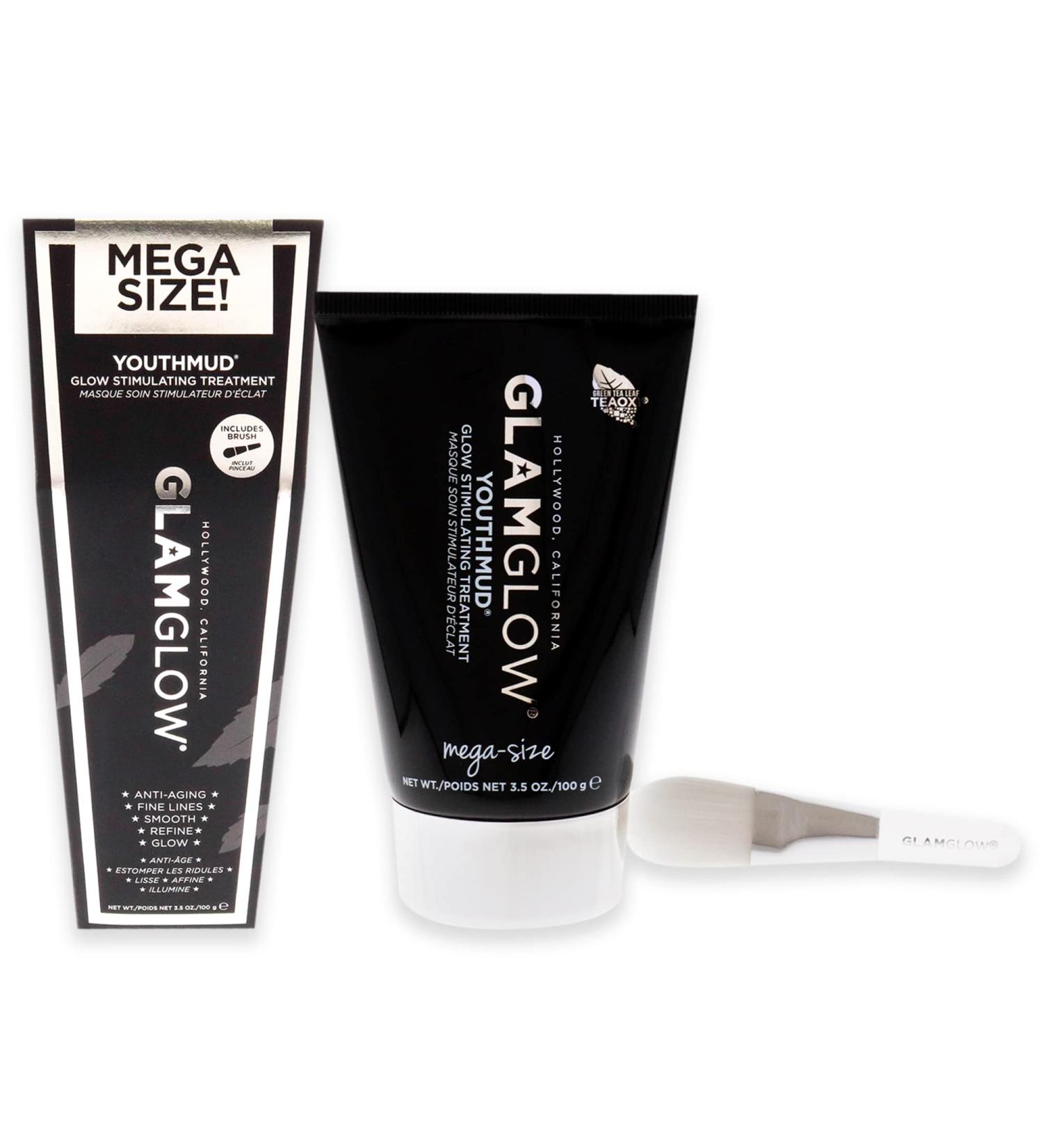 Glamglow Youthmud Tinglexfoliate Treatment Mask - 3.5oz Mega Size | International Shipping Available - Buy Online on SooperMarket.com