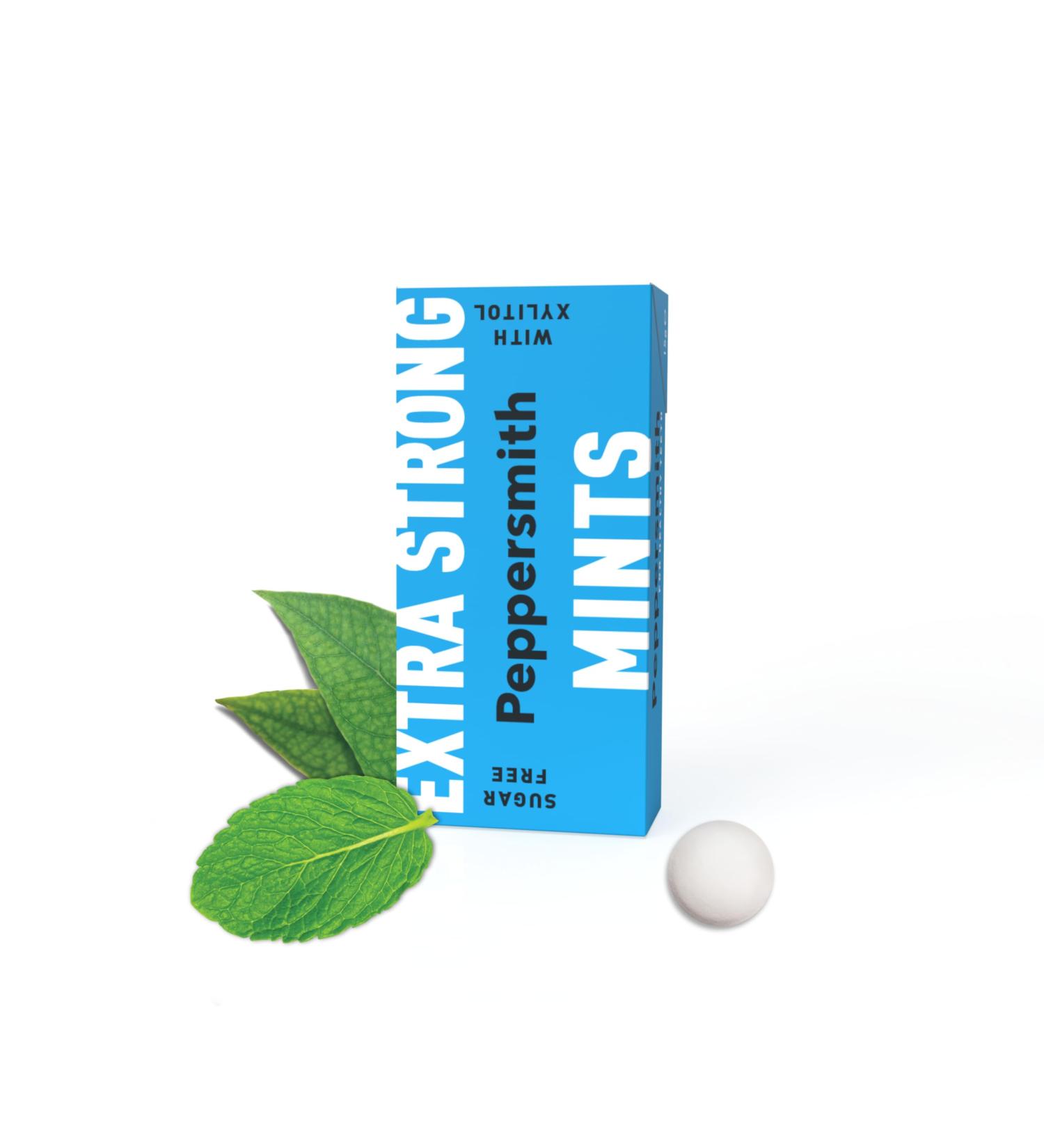 Sugar Free & Vegan Mints 15g (Pack of 12) (EXTRA STRONG EUCALYPTUS) - Buy Online on SooperMarket.com