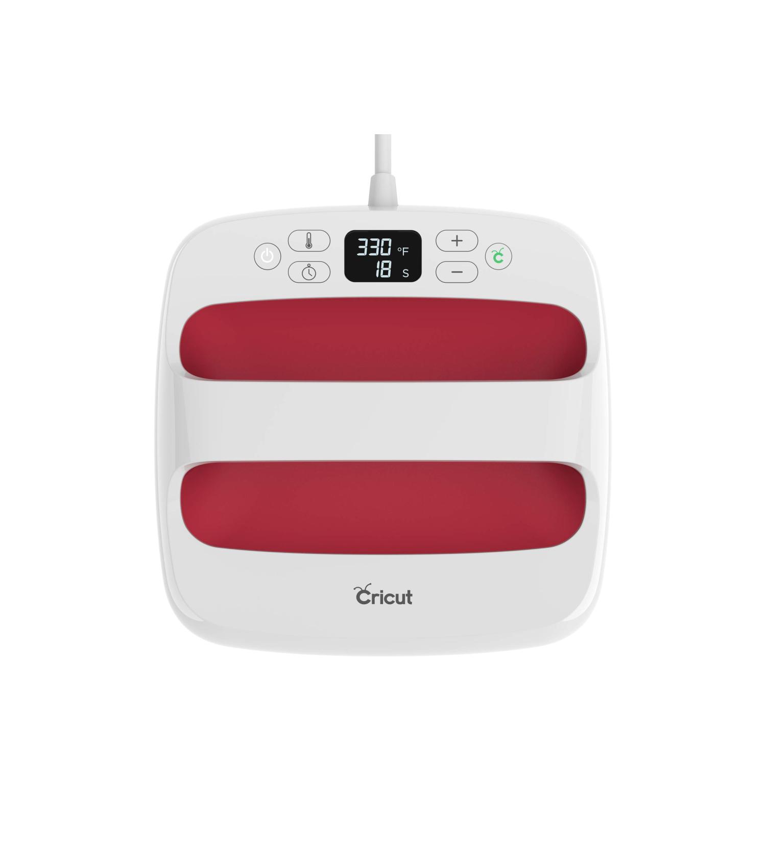 Cricut EasyPress 2 Heat Press Machine (9 in x 9 in)  Ideal for T-Shirts  Tote Bags  Pillows  Aprons & More  Precise Temperature Control  Features Insulated Safety Base & Auto-Off  Raspberry 9x9 EasyPress 2 - Buy Online on SooperMarket.com