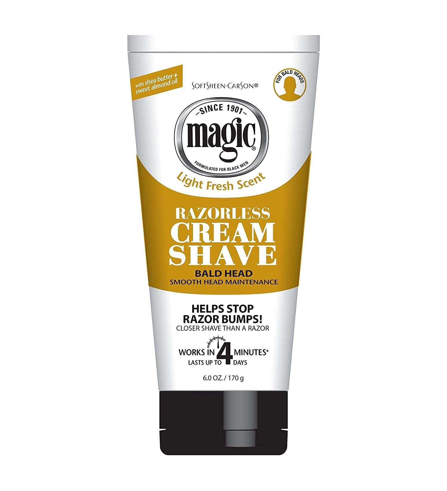Smooth Strength Bald Head Maintenance Cream 170g - Magic Hair Removal & Shaving - Buy Online on SooperMarket.com
