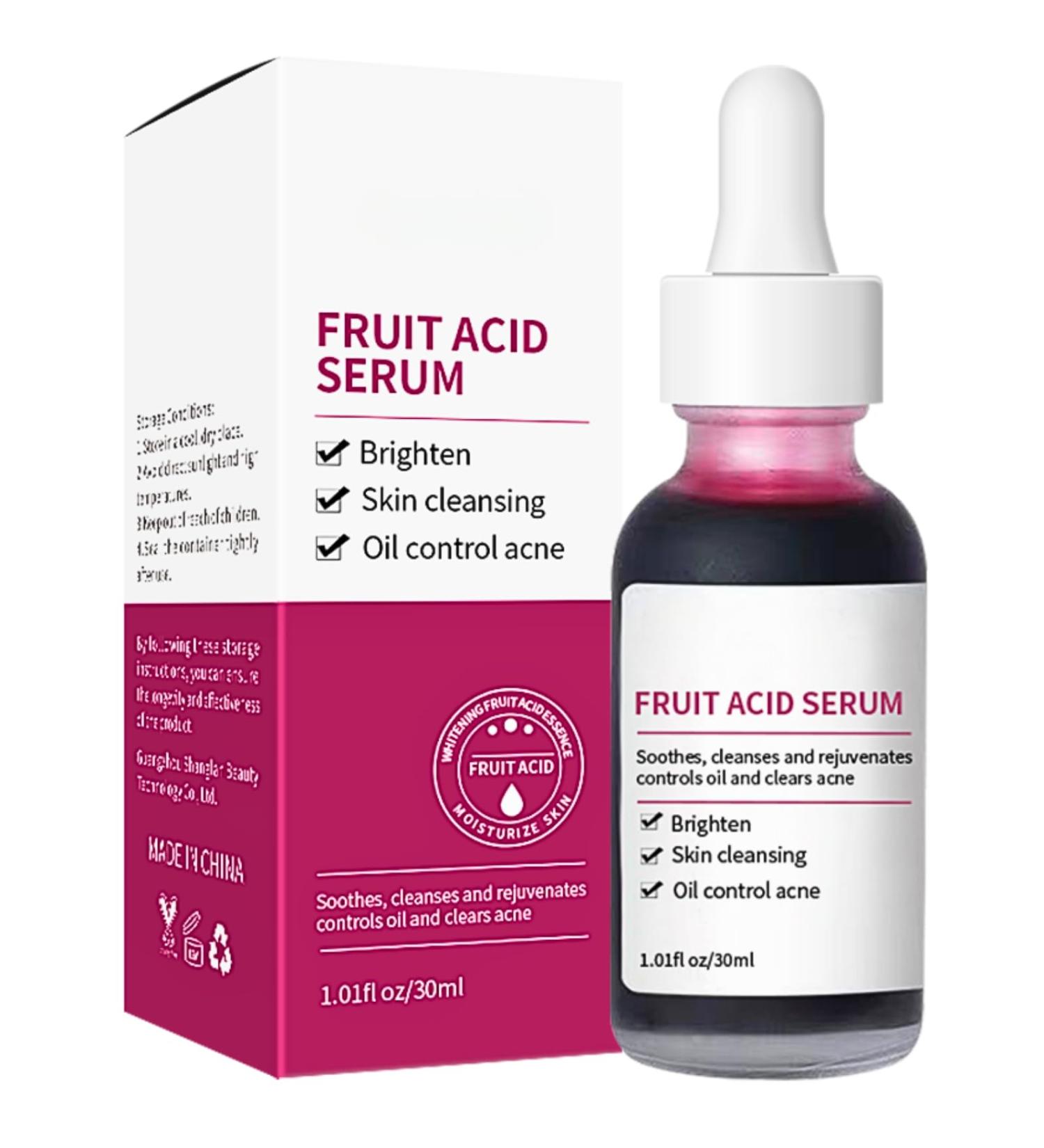 Niacinamide Serum With Fruit Acid Korean Serum Reduces Redness Hydrating Serum Improve Blemishes Dark Spot Correcting Glow Serum Brightening Serum For All Skin Type Serums Skincare - Buy Online on SooperMarket.com