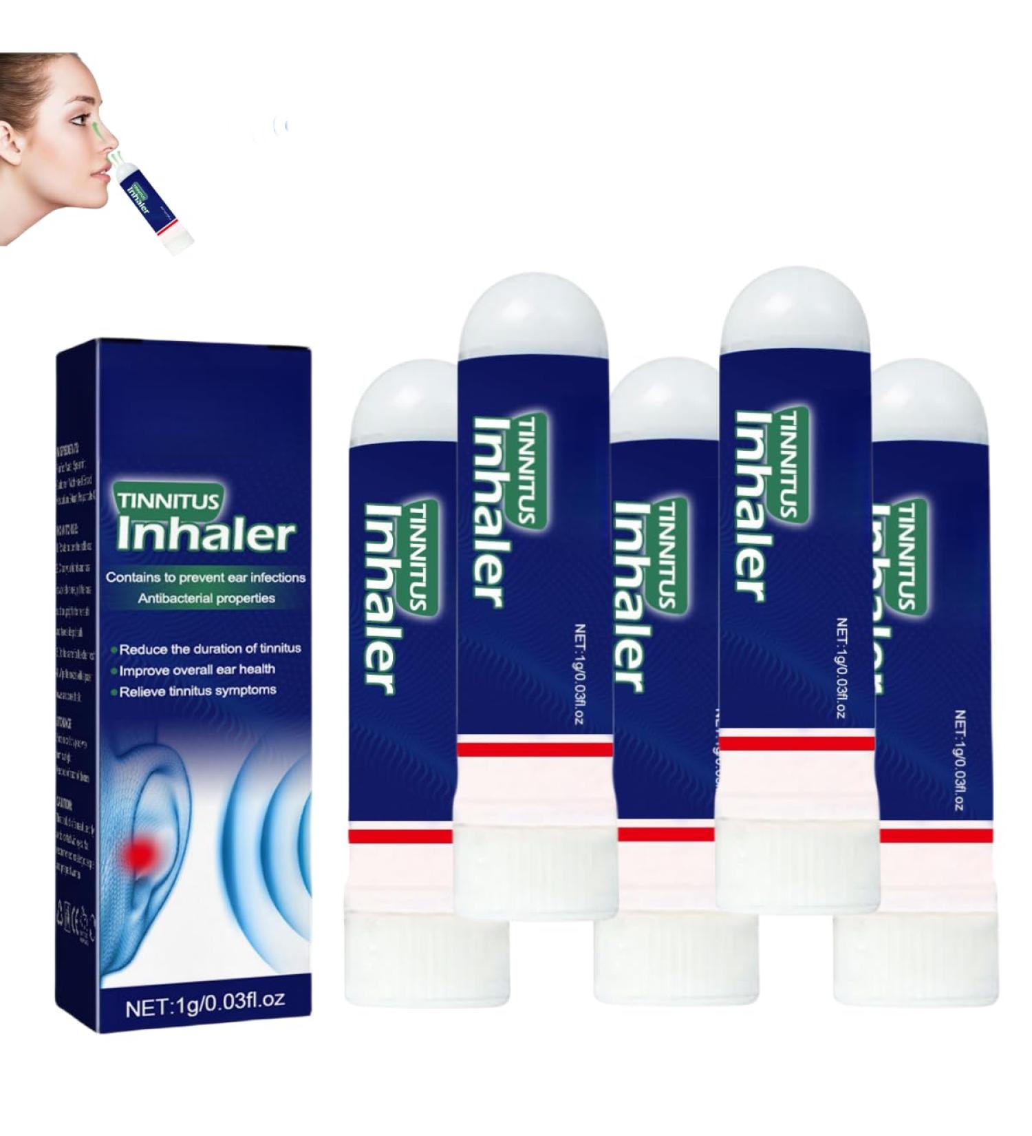 Echo Ease Tinnitus Inhaler Tinnitus Relief Device Tinnitus Relief Device to Relieve Ear discomfort 5pcs - Buy Online on SooperMarket.com