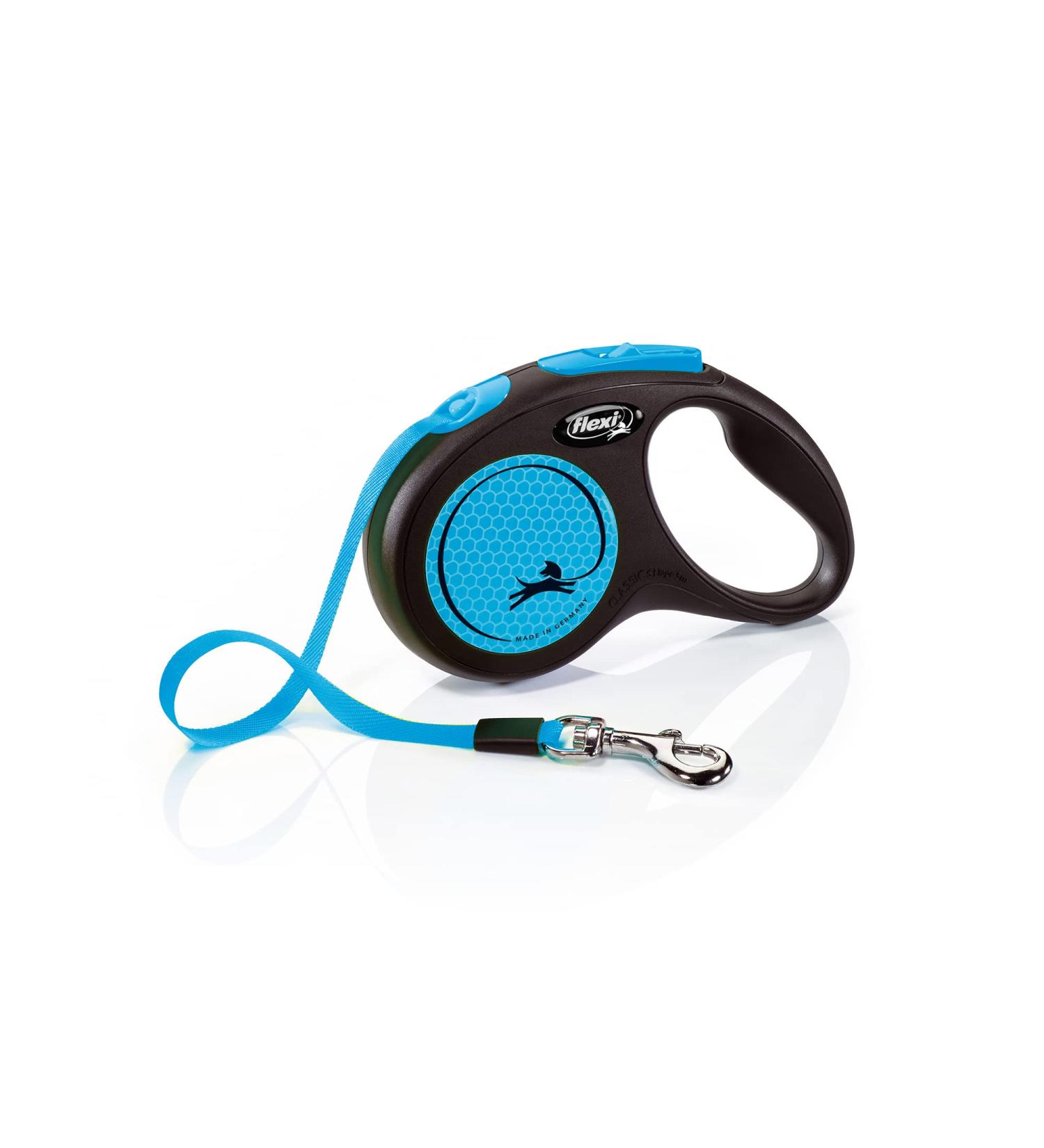Flexi Retractable Leash New Neon - Blue - Small | Best International Shipping | Eco-Friendly & Durable - Buy Online on SooperMarket.com