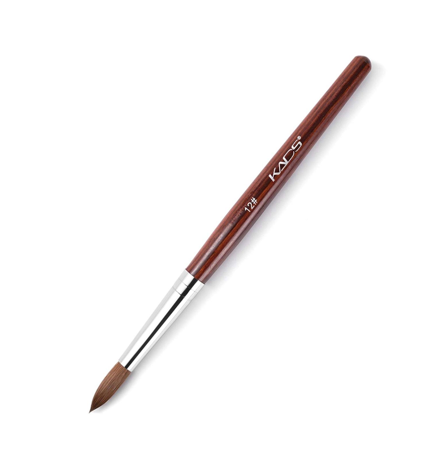 Kads 100% Sable Kolinsky Paint Brush Set - Professional Red Sable Filbert Brushes for Watercolor & Oil Painting (12#) - International Shipping Available - Buy Online on SooperMarket.com