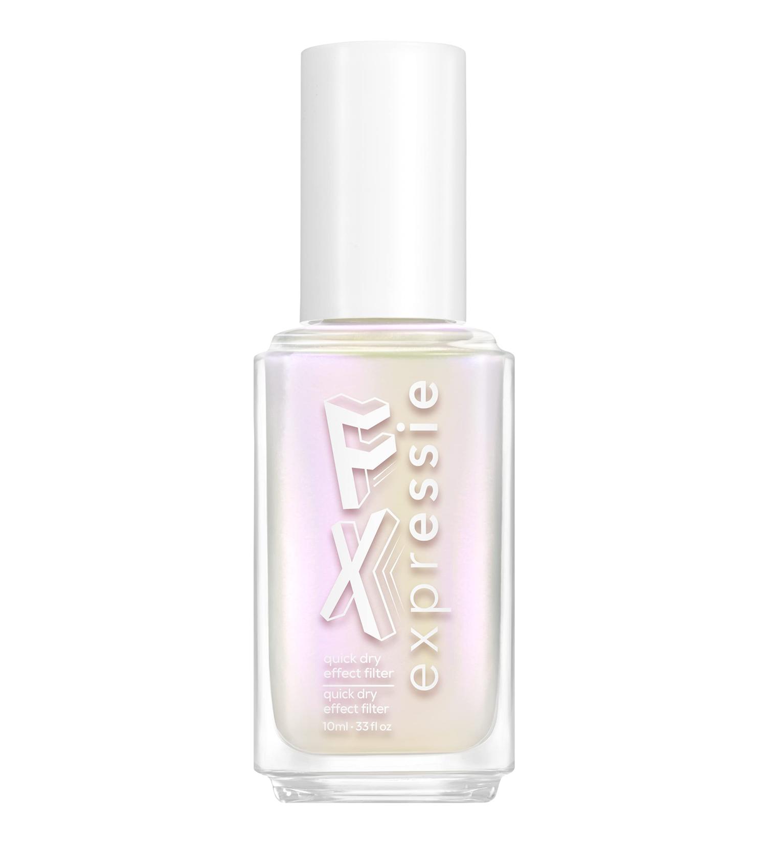 Essie Expressie FX Iced Out Top Coat 0.33 Ounce - Quick-Dry Vegan Nail Polish (Pearlescent) - CORE COLLECTION 30 - Buy Online on SooperMarket.com