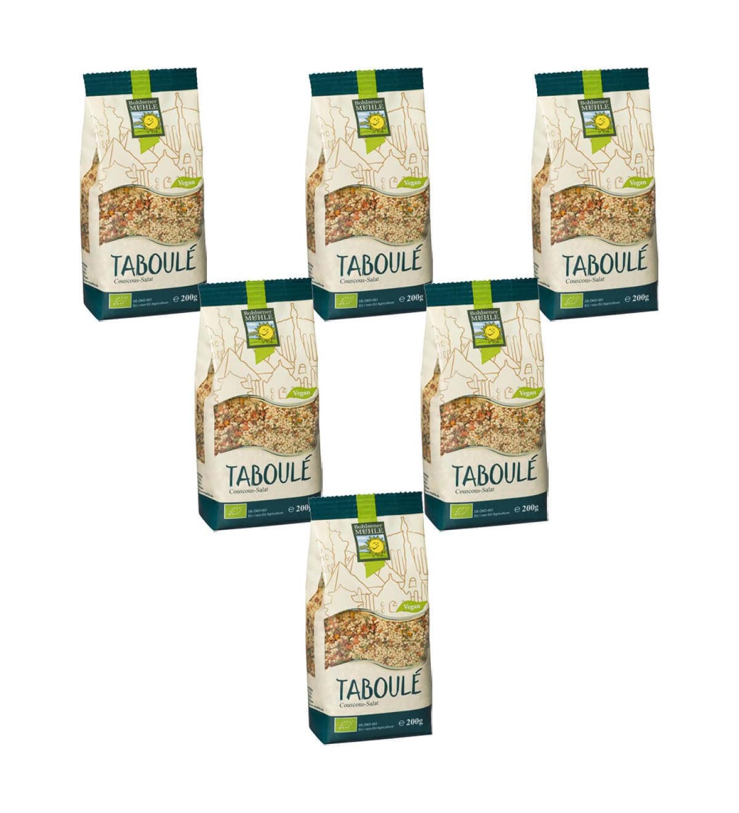 Bohlsener M hle - Tabbouleh - Couscous Salad - 200 g - Pack of 6