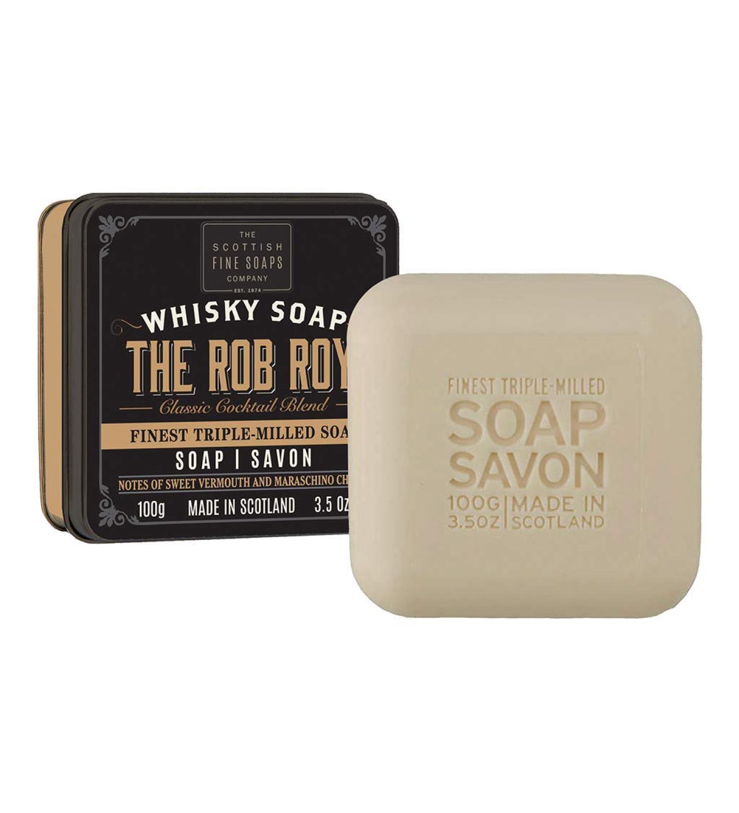 Scottish Soap Soap In A Tin The Rob Roy