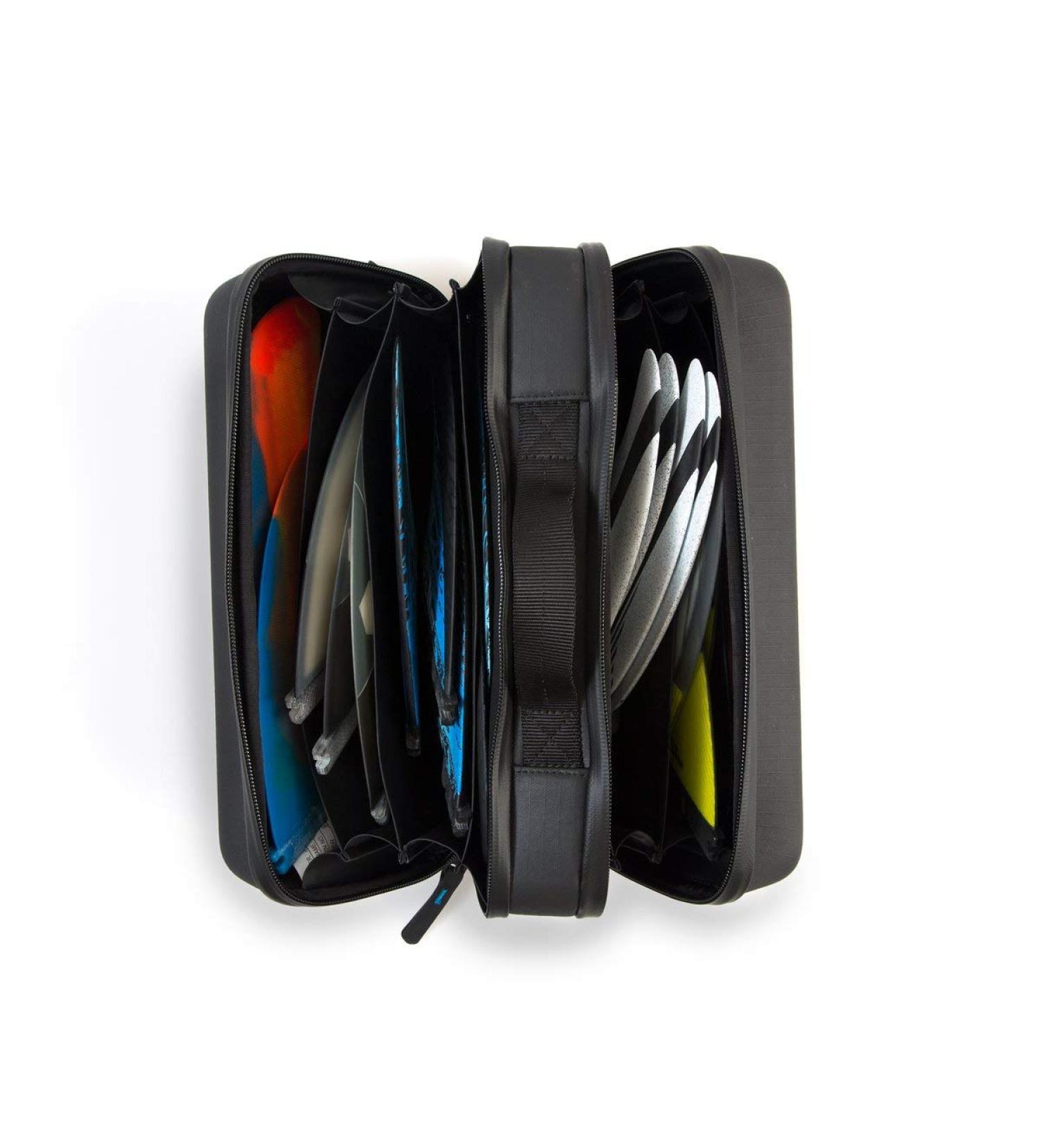FCS Fin Case Wallet - Black - Holds 4 Fins - Buy Online on SooperMarket.com