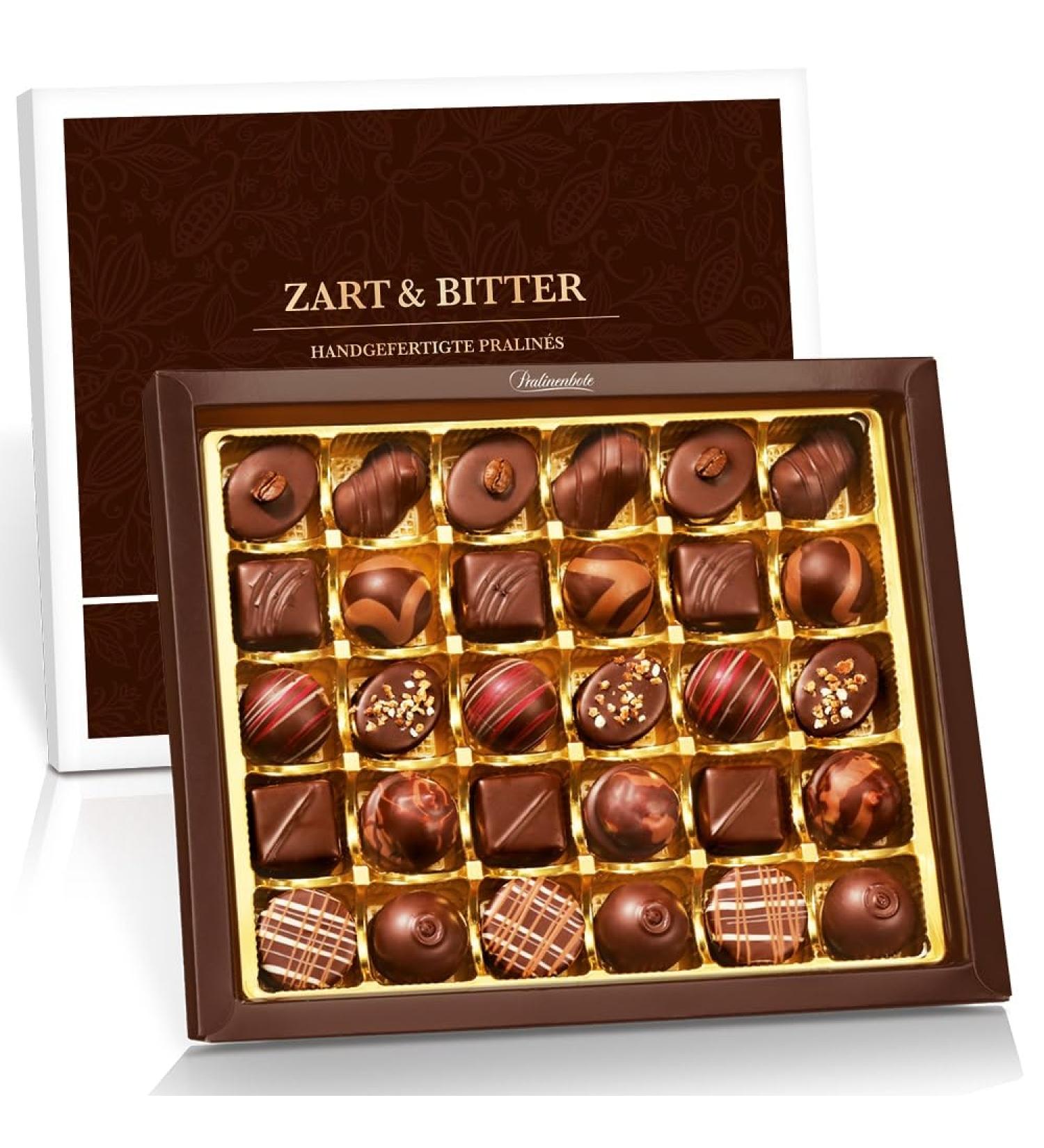 Handmade German Chocolate Messenger - 30 Tender Bitter Chocolates Gift Pack - Perfect for Every Occasion - Buy Online on SooperMarket.com