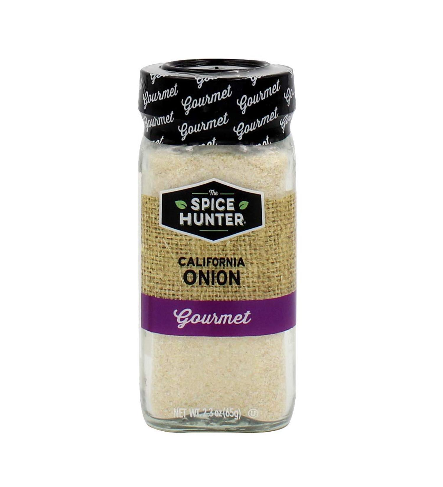 Spice Hunter Onion California Granulated 2.3 oz Jar - Premium Quality Seasoning - Buy Online on SooperMarket.com