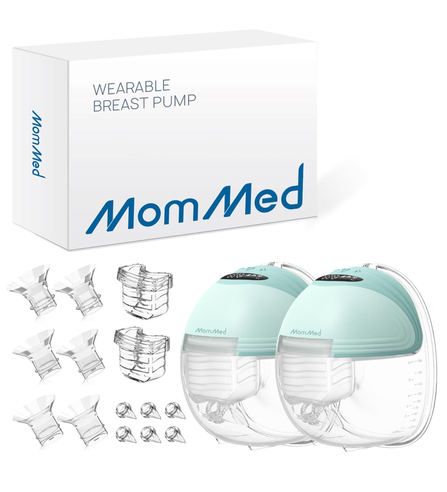 Buy MomMed Electric Portable Milk Pump - 3 Modes 12 Power Levels Low Noise Includes Flanging Sets - International Shipping Available - Buy Online on SooperMarket.com