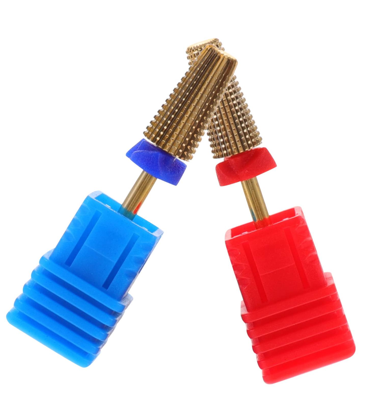 minkissy 2pcs Grinding Head Pedicure Drill Bits Nail Drill Heads Nail Polishing Head Nail Beauty Tools Toe Nail Drill Bits Gel Remover for Nails Nail Drill Bits Cuticle Set Acrylic Alloy 7X1.3CM As Shown - Buy Online on SooperMarket.com