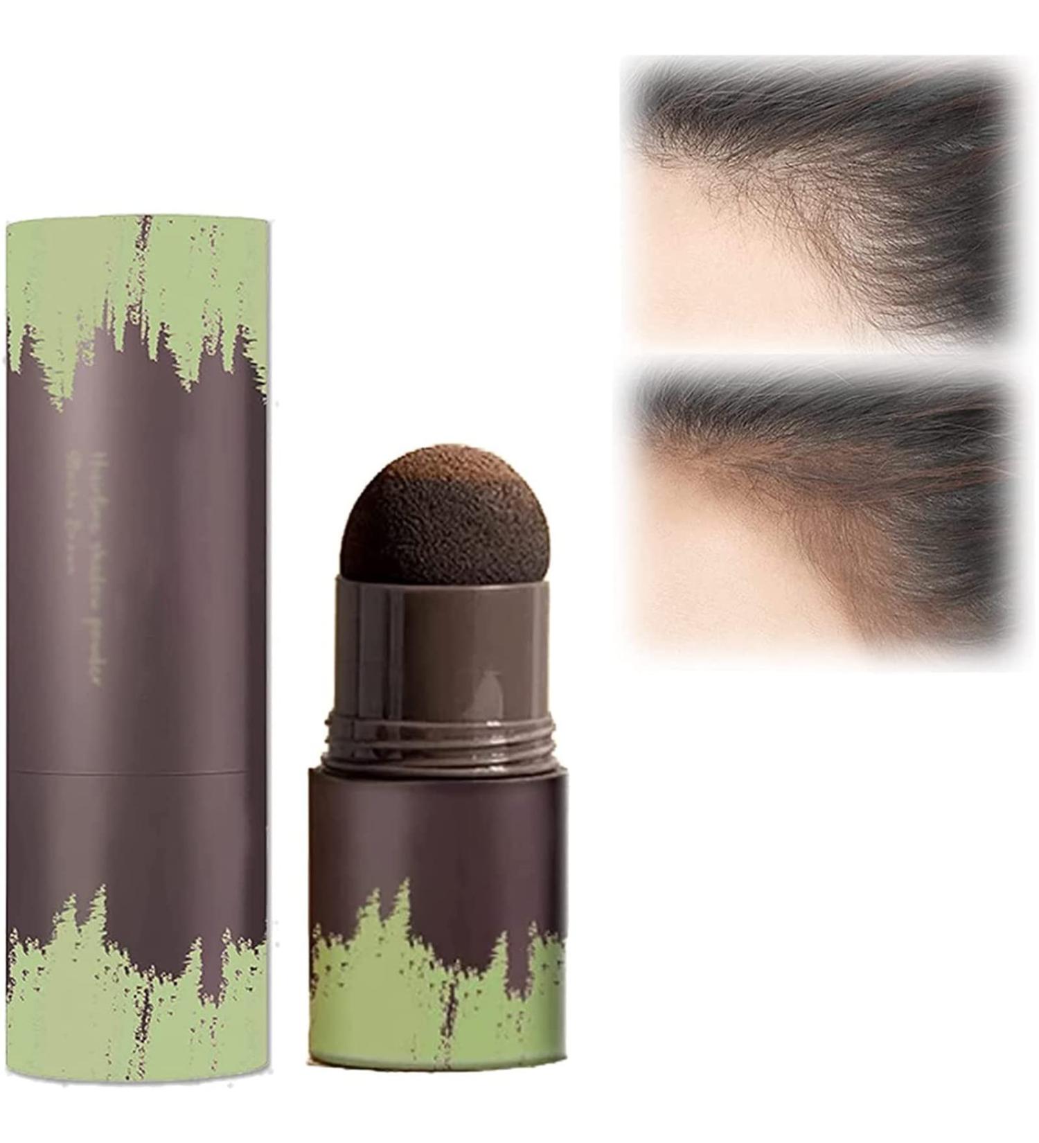 Natural Shade Hairline Powder | Waterproof Hair Volumizing Cover Up Stick (Brown) - Quick Repair & Instant Volume for Thin Hair - Shop Internationally! - Buy Online on SooperMarket.com