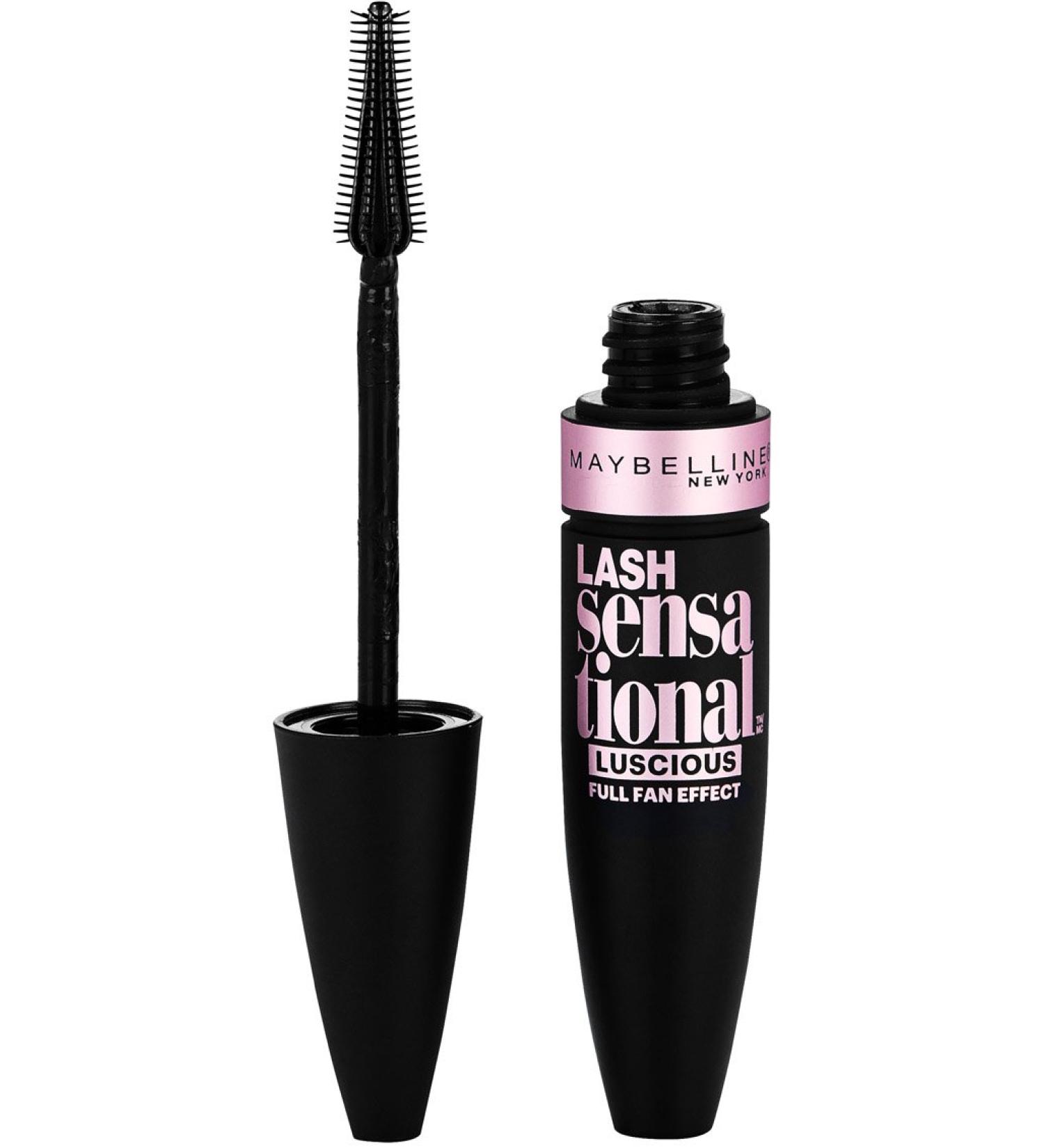 Maybelline Lash Sensational Luscious Washable Mascara Very Black 0.32 fl. oz. (Pack of 1) - Long-lasting, Luscious Black Mascara - Buy Online on SooperMarket.com