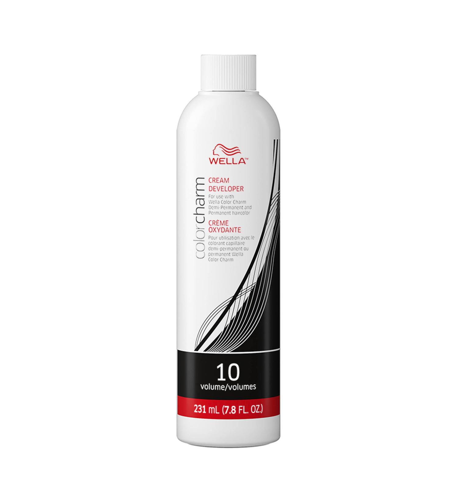 WELLA Colorcharm 10 Vol Cream Developer - 7.8oz for Gray Blending & Multi-Dimensional Results - Buy Online on SooperMarket.com