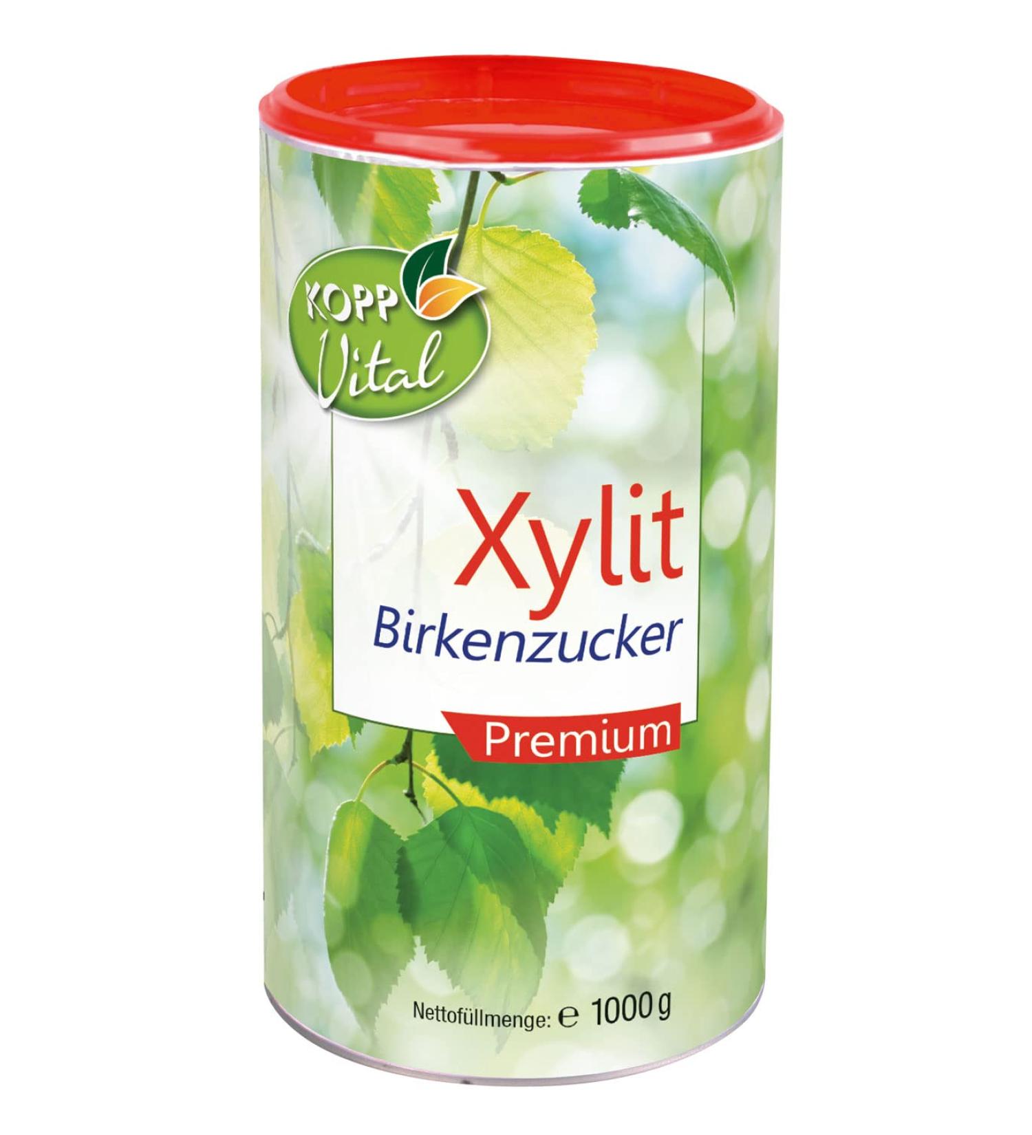 Kopp Vital Xyliti Birch Sugar 1kg | Premium Quality Xylitol from Finland | 100% Natural Sweetener for Baking & Cooking - Buy Online on SooperMarket.com
