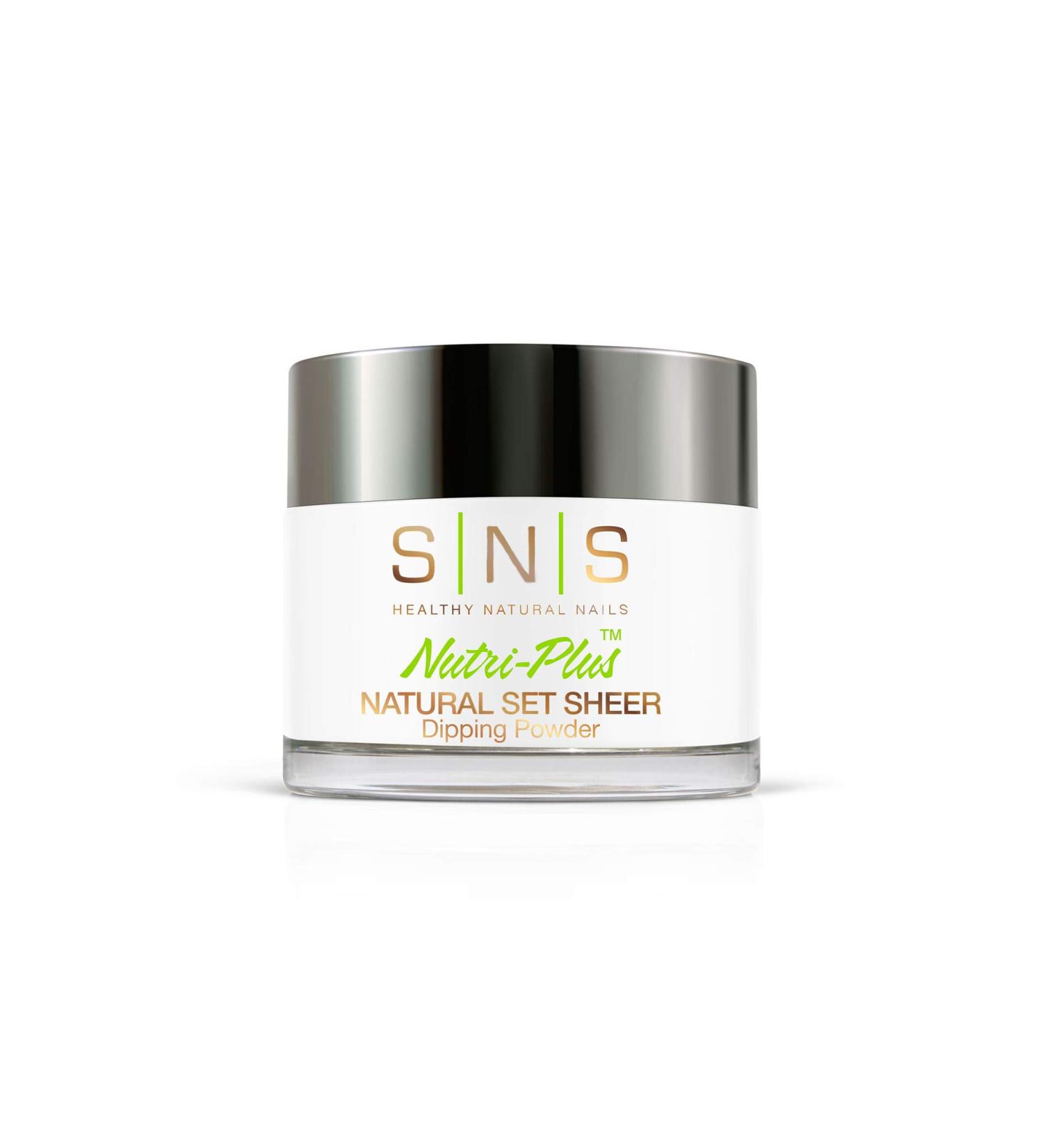 SNS Healthy Natural Nails - Natural Set Sheer 2oz | Nail Essentials - Buy Online on SooperMarket.com
