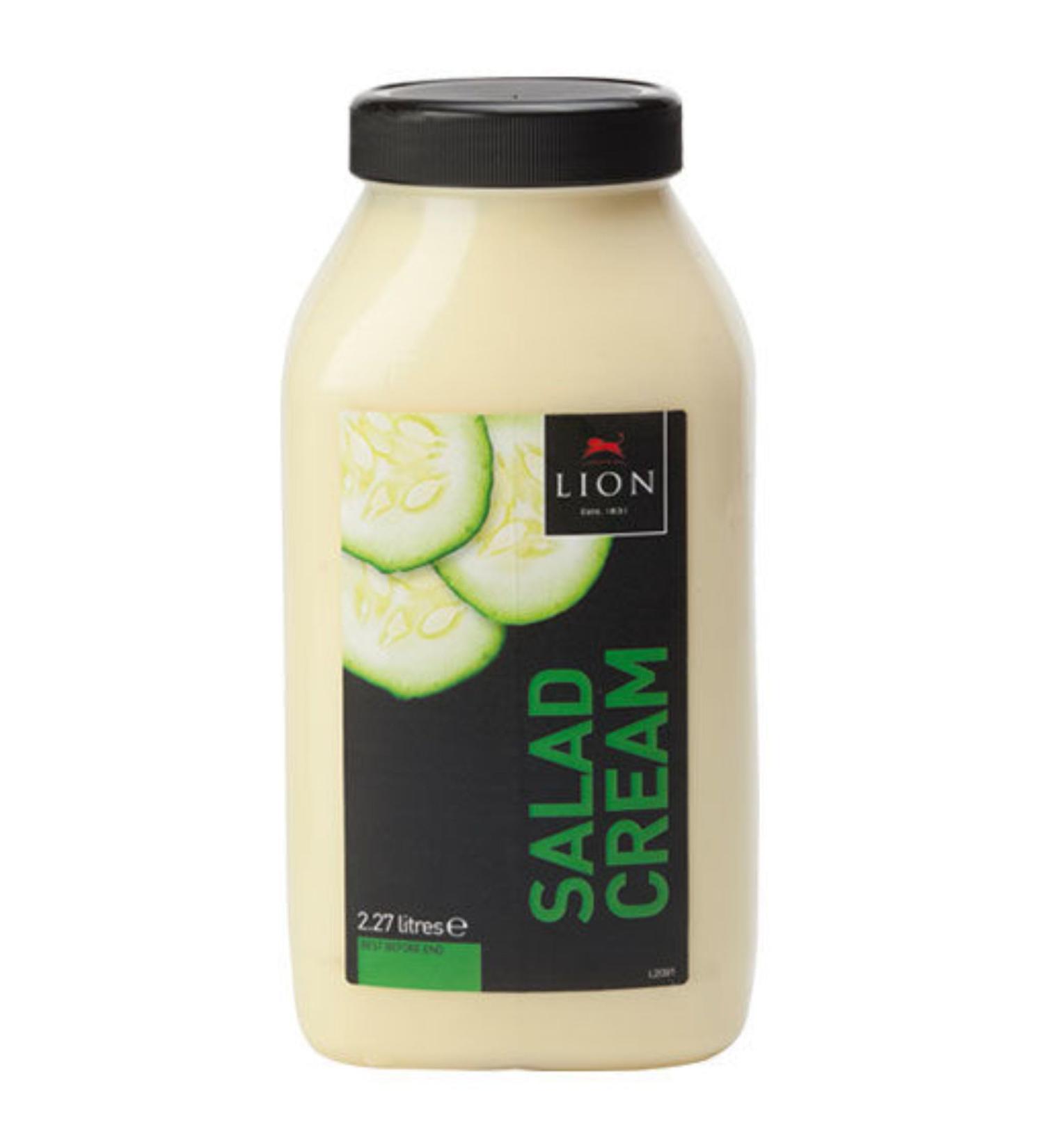 Salad Cream 2.27L .A classic salad cream with a tangy peppery punchy flavour and a creamy